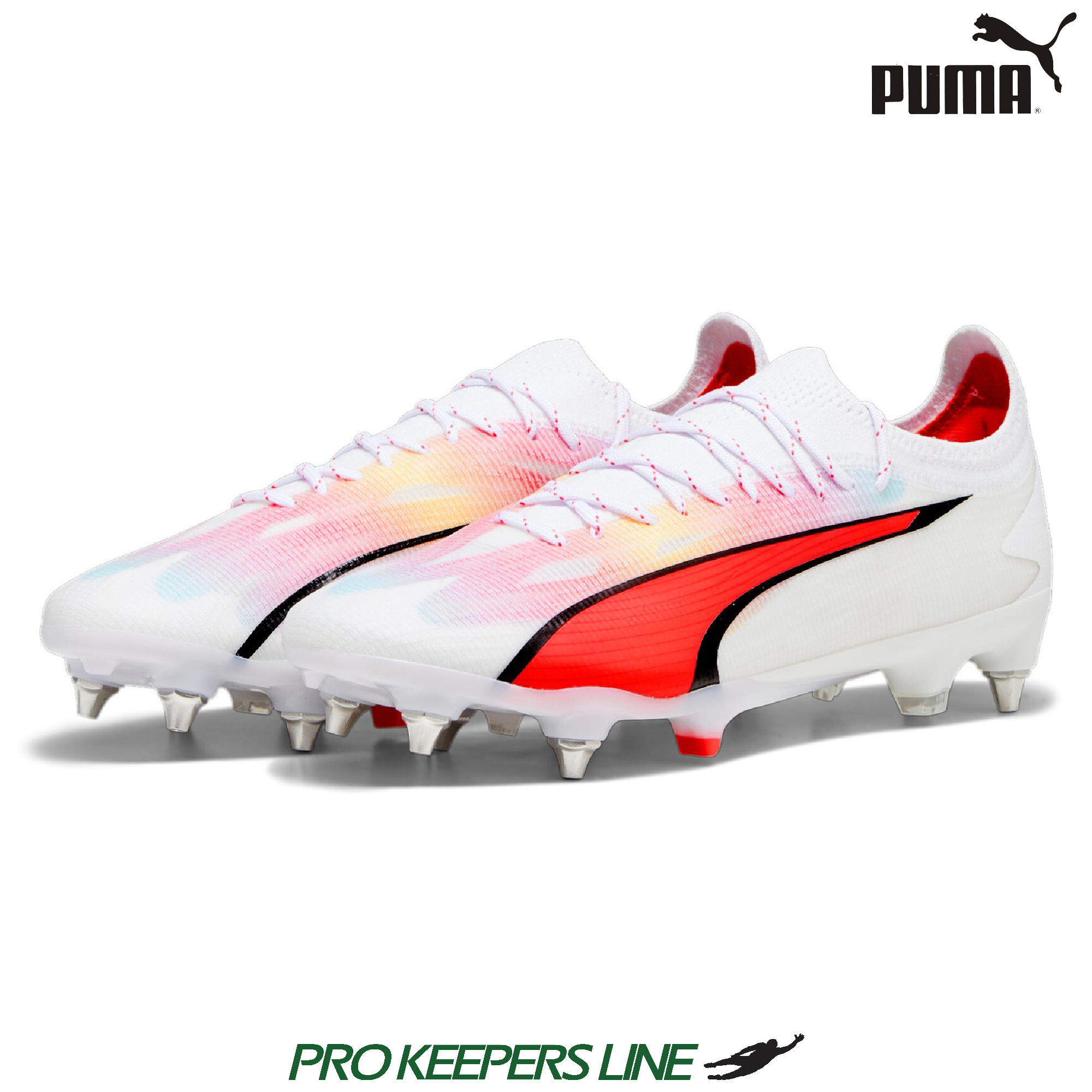 PUMA ULTRA ULTIMATE MXSG PUMA WHITE-PUMA BLACK-FIRE ORCHID