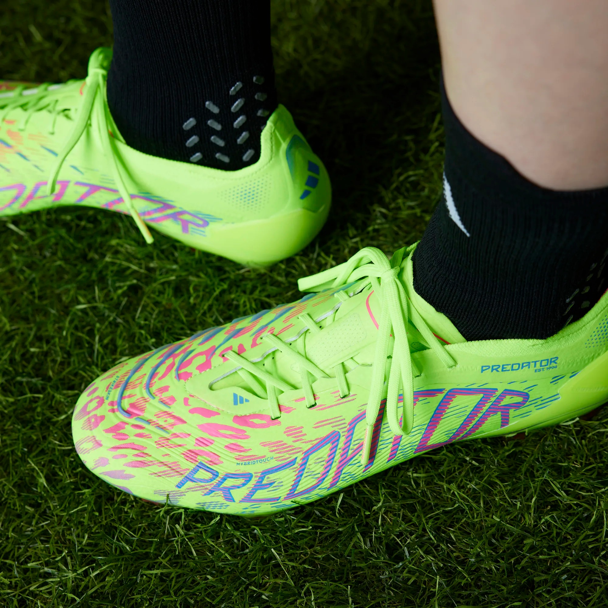 ADIDAS PREDATOR ELITE FG LUCID LEMON/LUCID PINK/BLUE FUSION