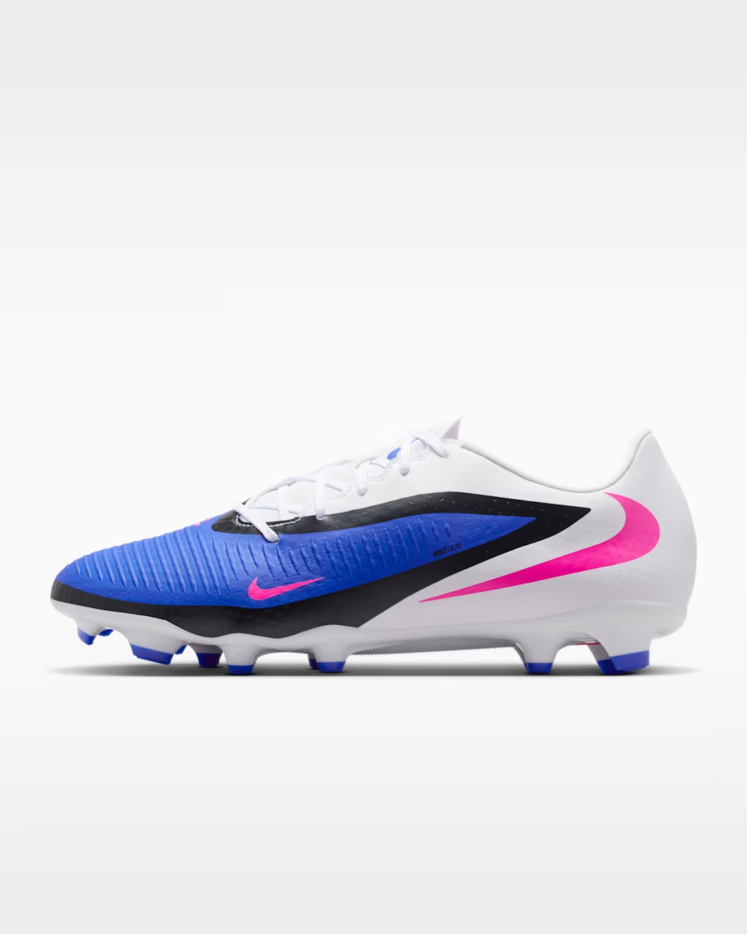 NIKE PHANTOM 6 LOW ACADEMY FG/MG RACER BLUE/PINK
