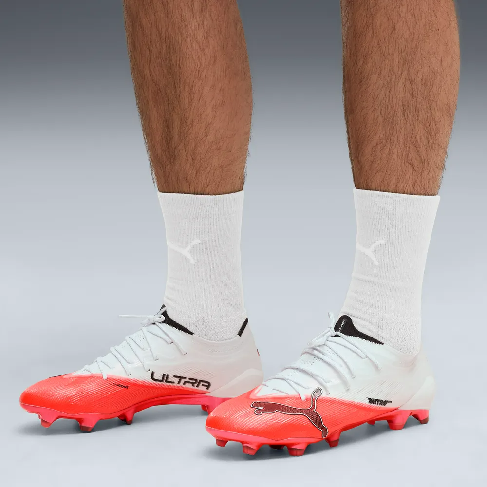 PUMA ULTRA NITRO 7 ULTIMATE FG ULTRA RED-PUMA BLACK-PUMA WHITE