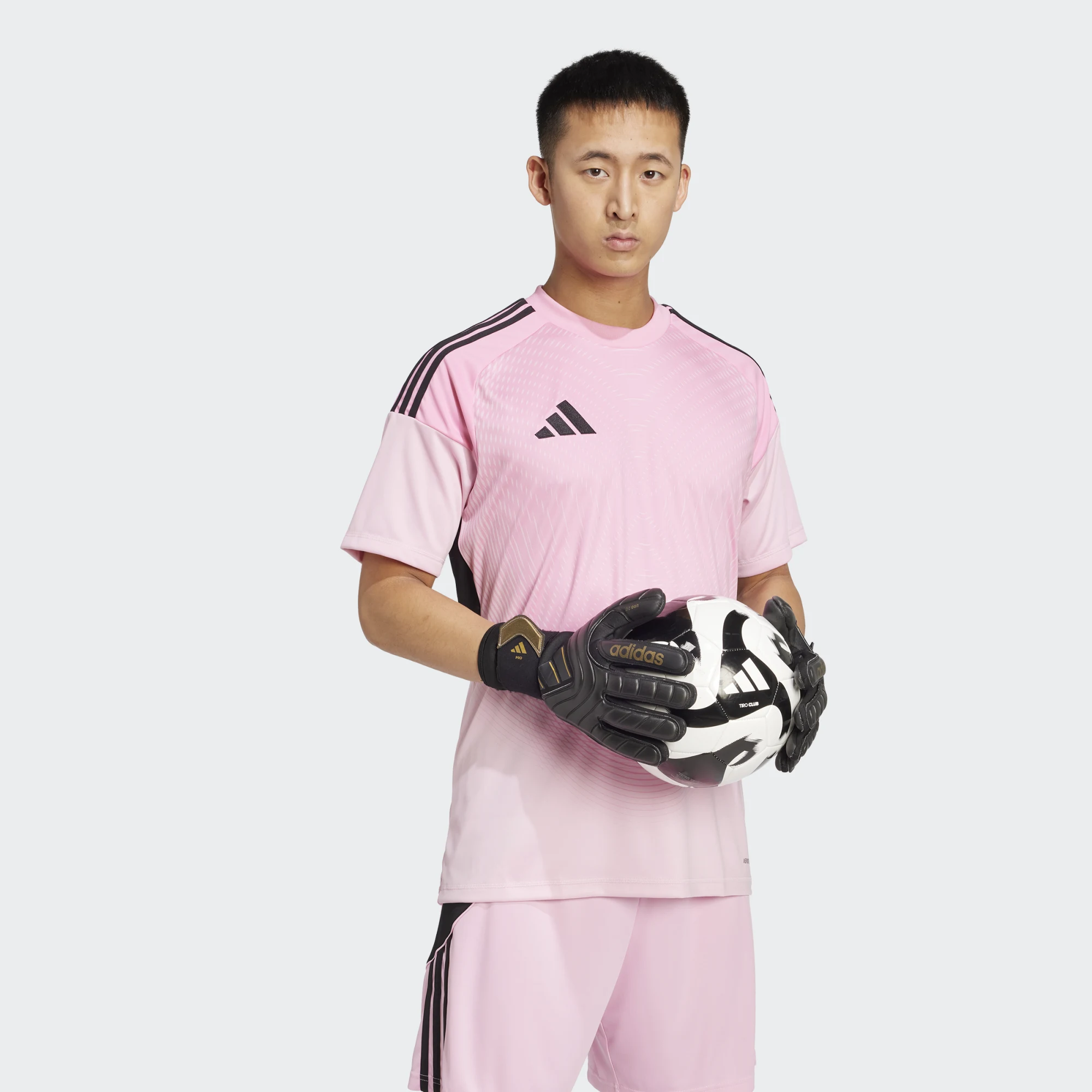 ADIDAS TIRO25 COMPETITION GK JERSEY SHORT SLEEVE TRUE PINK