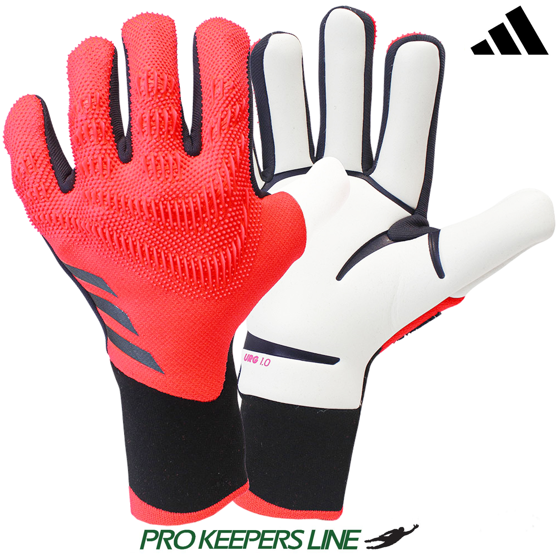 ADIDAS PREDATOR GL PRO FINGERSAVE PROMO TURBO/AURORA BLACK/TURBO