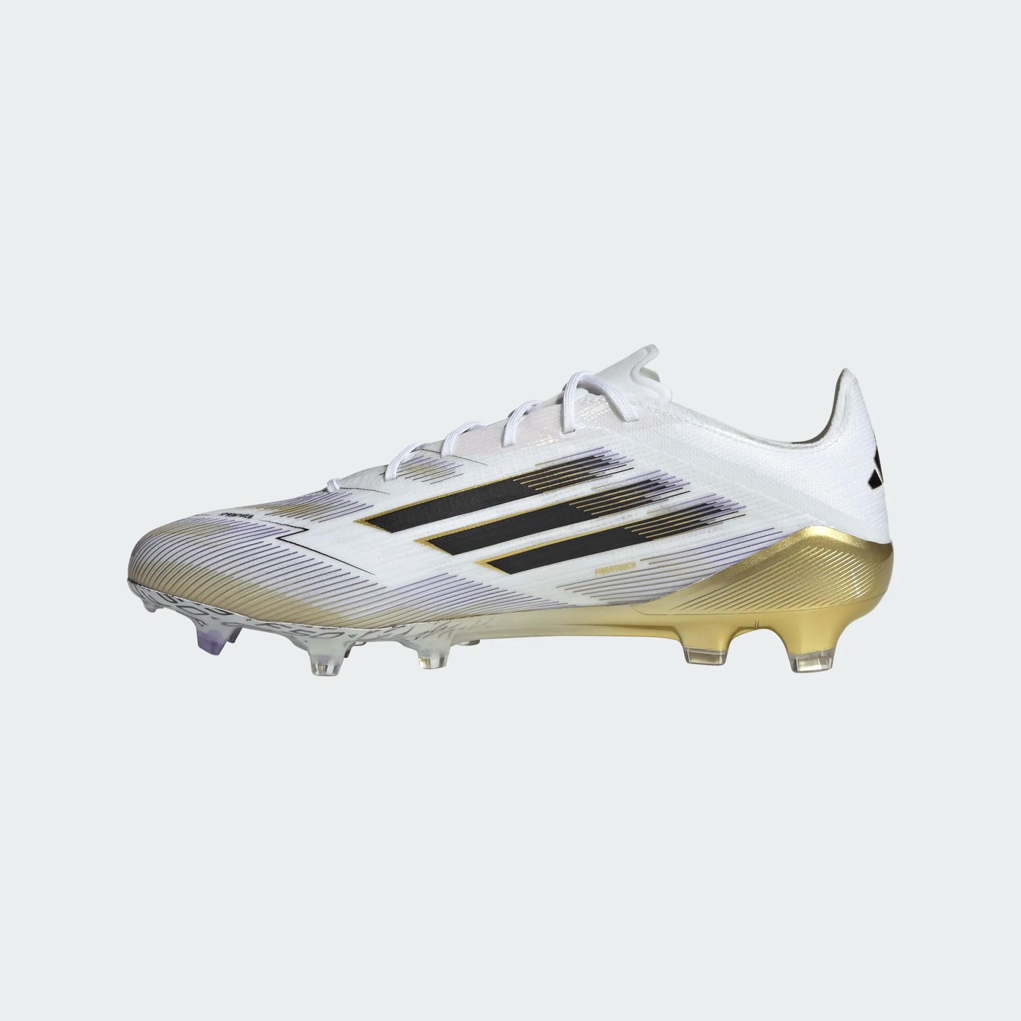 ADIDAS F50 ELITE FG WHITE/BLACK/GOLD METALLIC ADIDAS F50 ELITE FG WHITE/BLACK/GOLD METALLIC