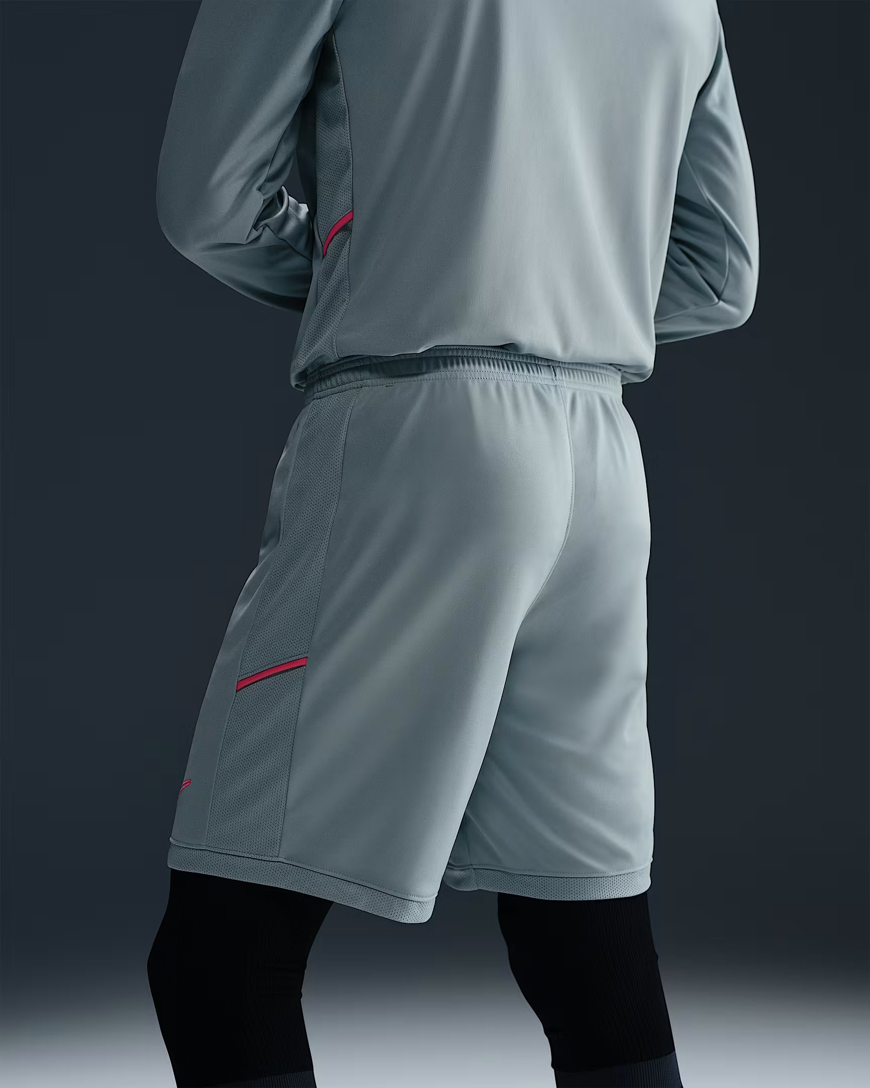 NIKE ACADEMY MEN'S SHORT OCEAN CUBE/HYPER PINK NIKE ACADEMY MEN'S SHORT OCEAN CUBE/HYPER PINK