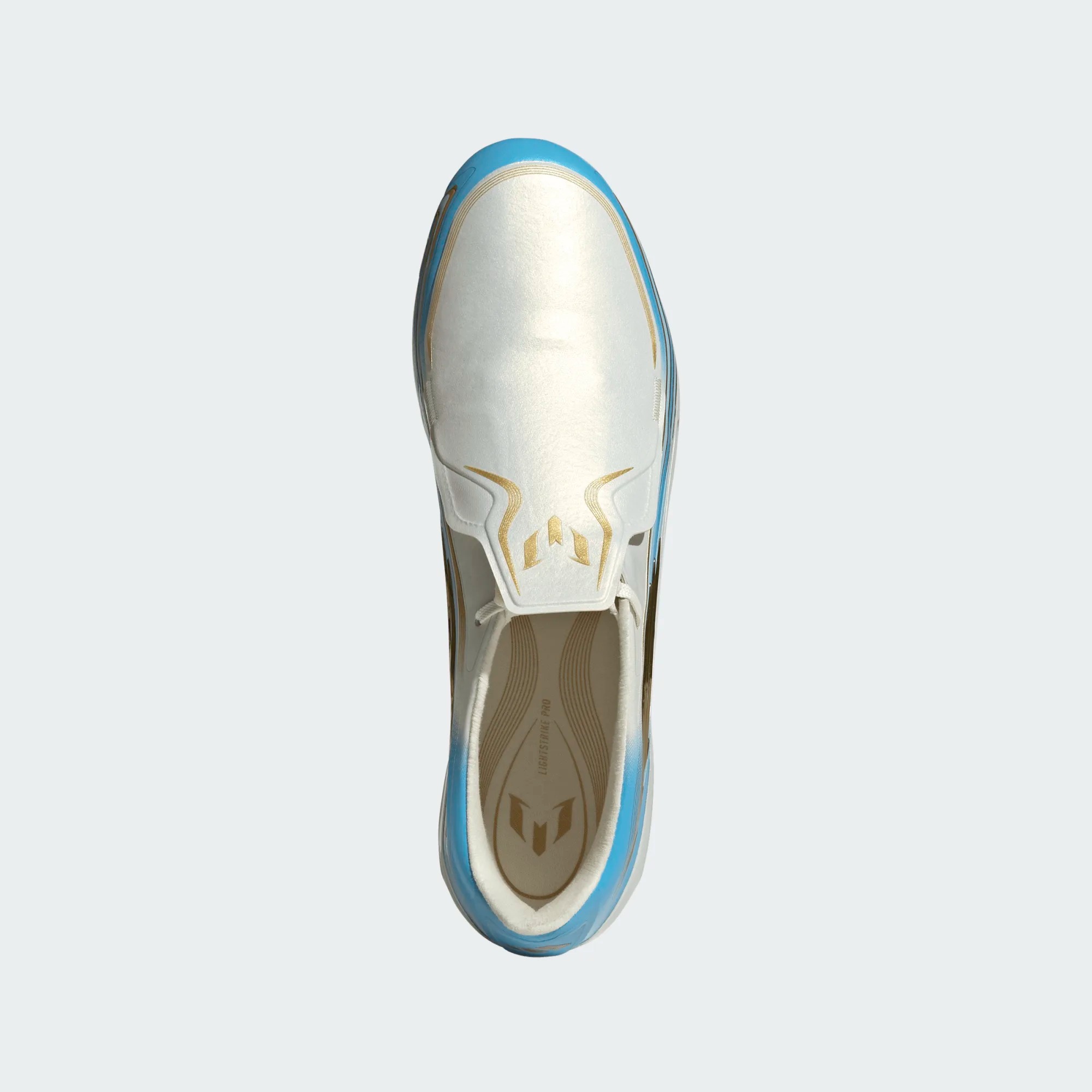 ADIDAS F50 MESSI ELITE FG IVORY/SEMI BLUE BURST/ICE BLUE
