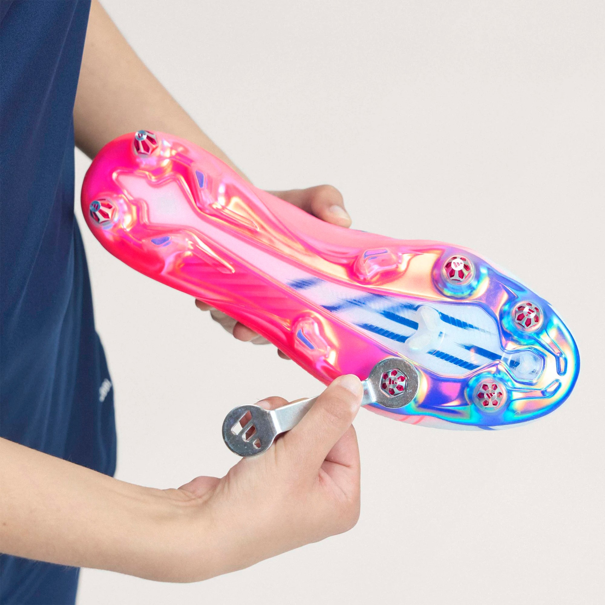 ADIDAS F50 HYPERFAST ELITE LL SG WHITE/SOLAR PURPLE/SOLAR TURQOUISE