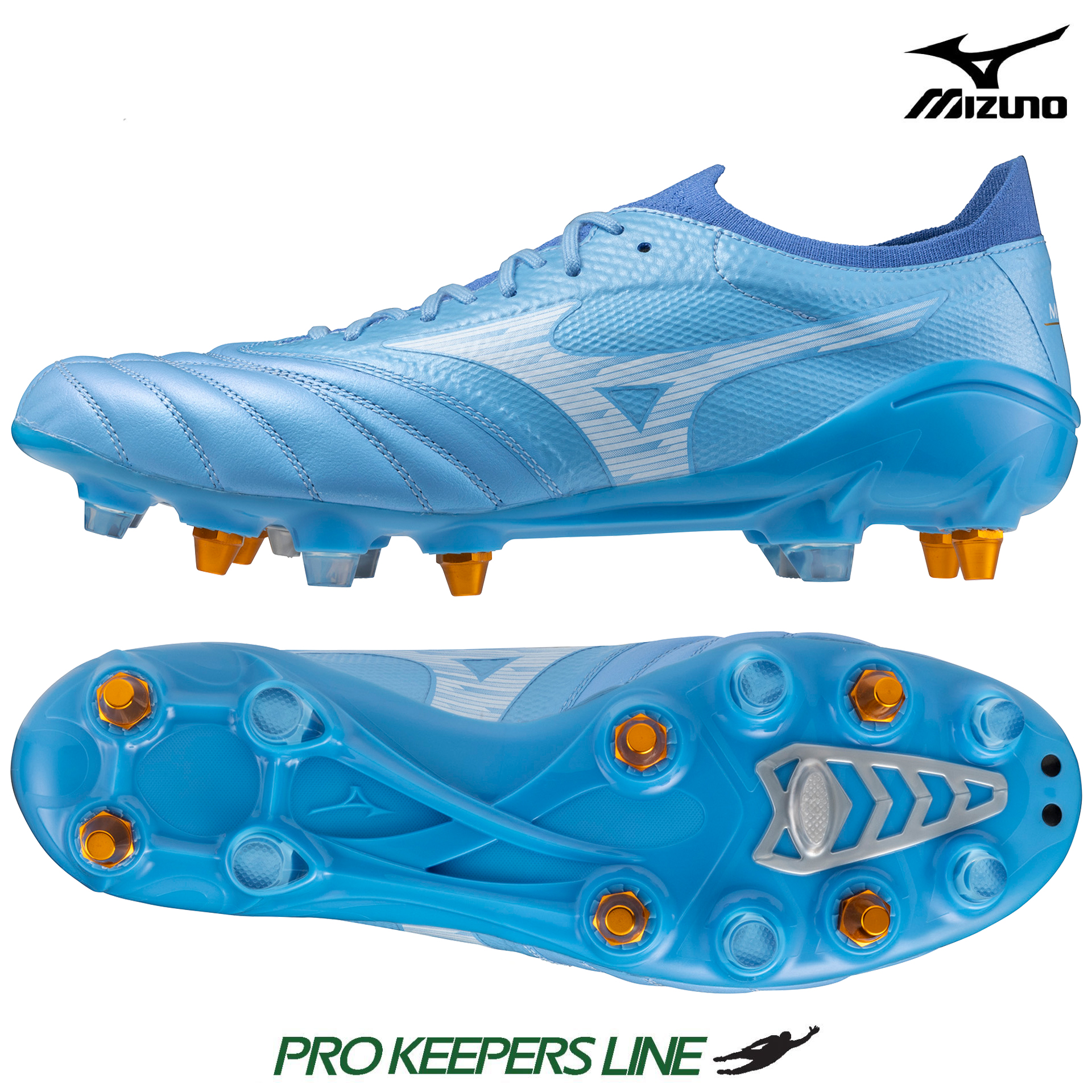 MIZUNO MORELIA NEO IV BETA ELITE MIX CELESTE/WHITE/ULTRAMARINE
