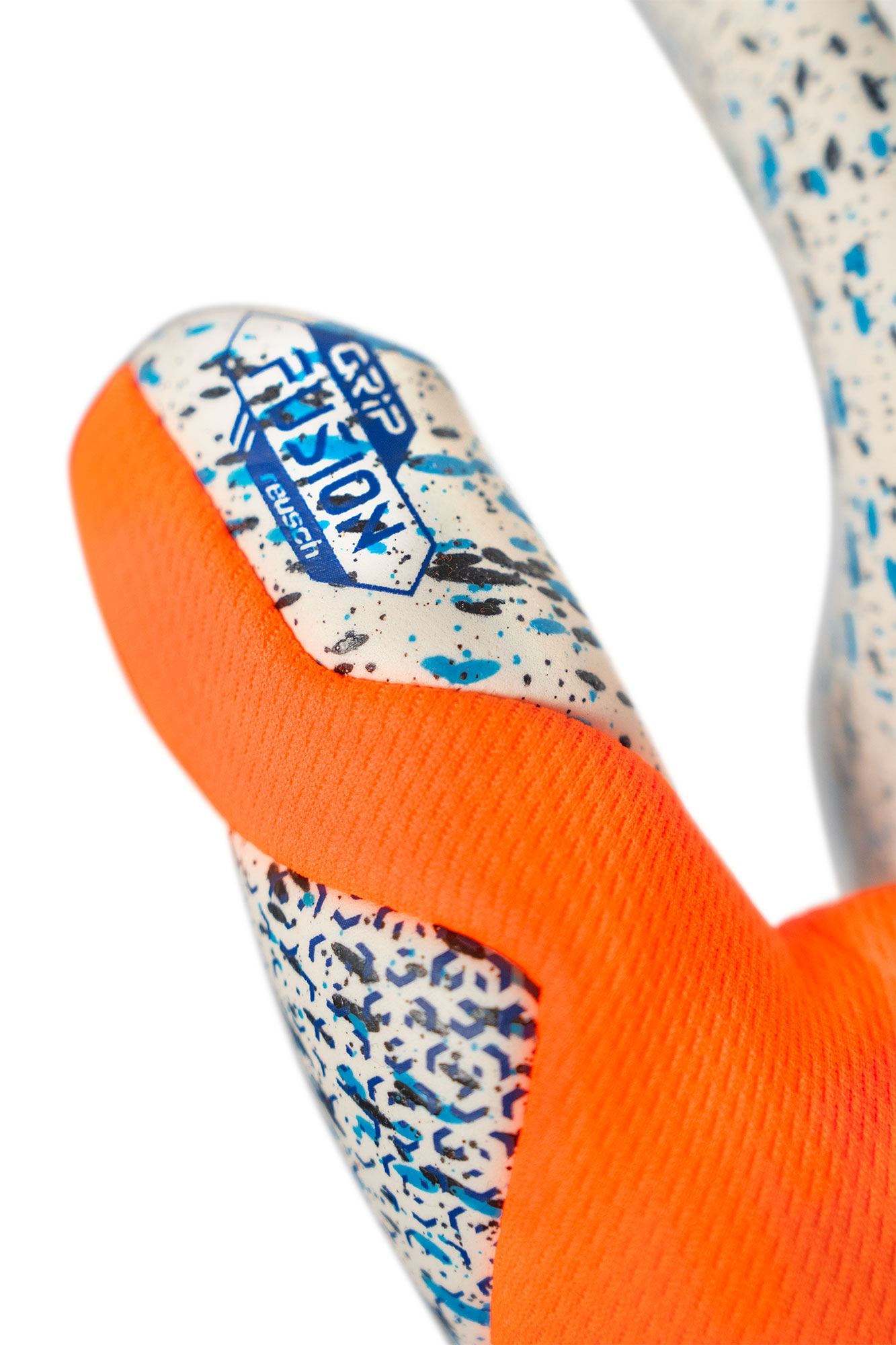 REUSCH ATTRAKT FUSION SHOCK ORANGE/ENERGY BLUE