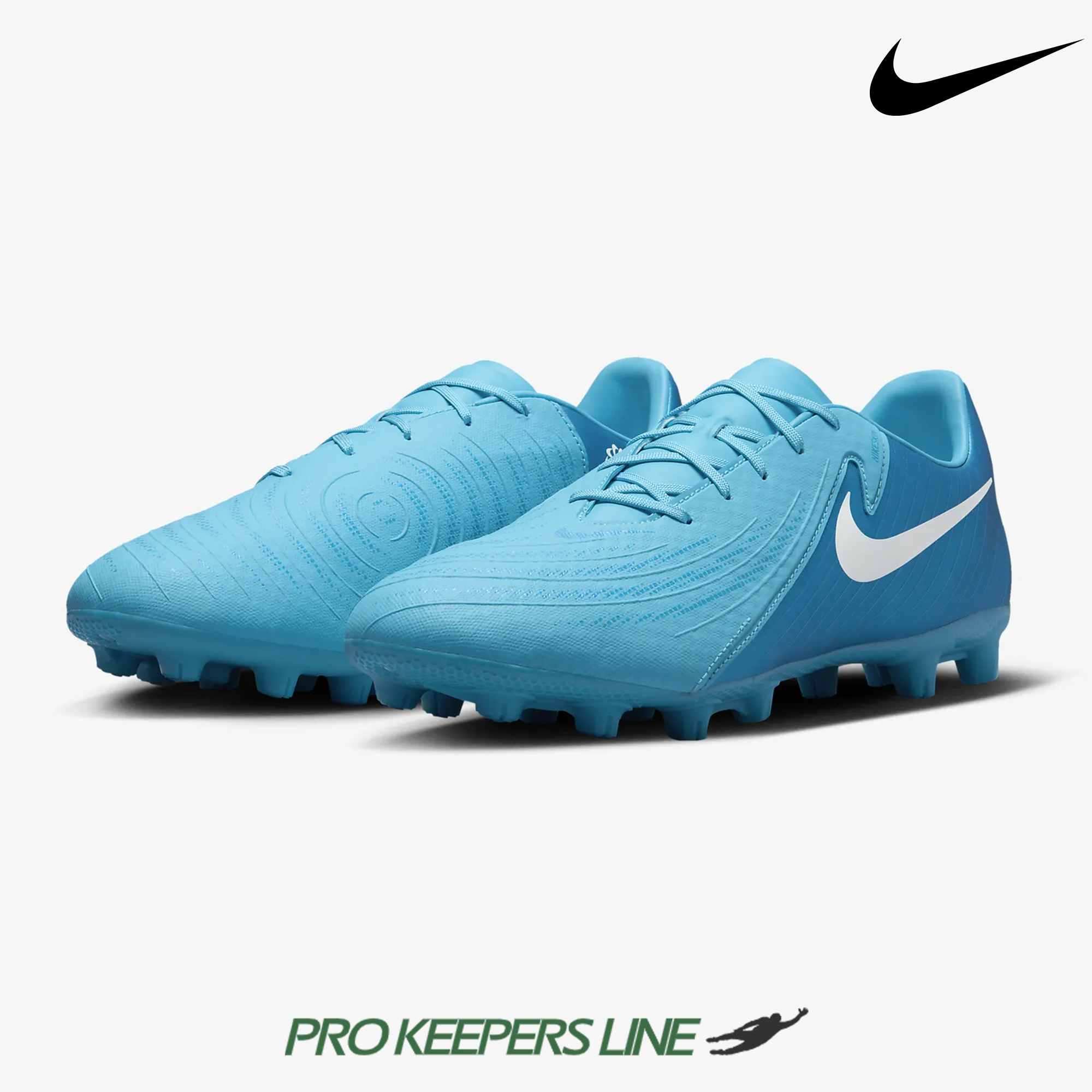 NIKE PHANTOM GX II ACADEMY FG/MG BLUE FURY/WHITE | US 9 (UK 8 / EU