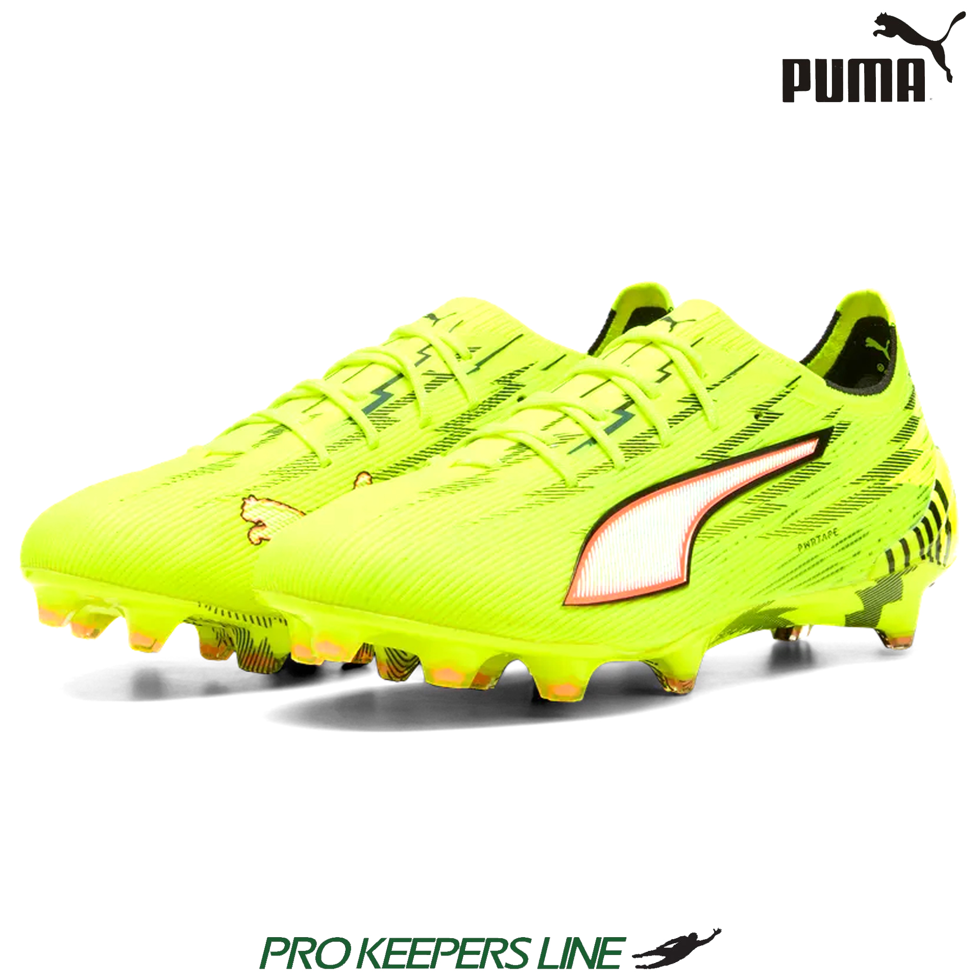 PUMA ULTRA 6 ULTIMATE FG YELLOW ALERT-PUMA BLACK-GLOWING RED