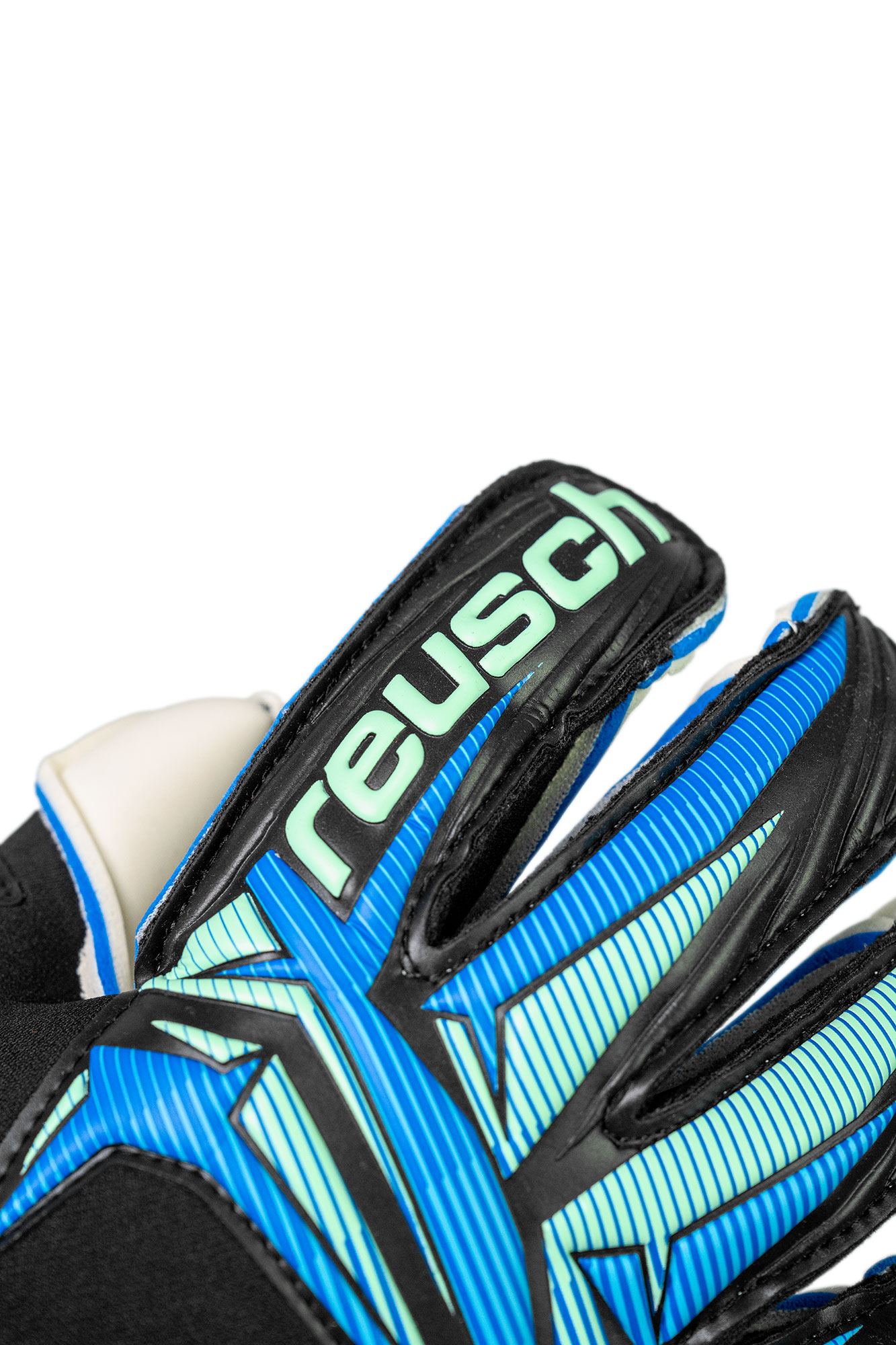 REUSCH ATTRAKT RE:GRIP EVOLUTION BLACK/OCEAN LIGHT