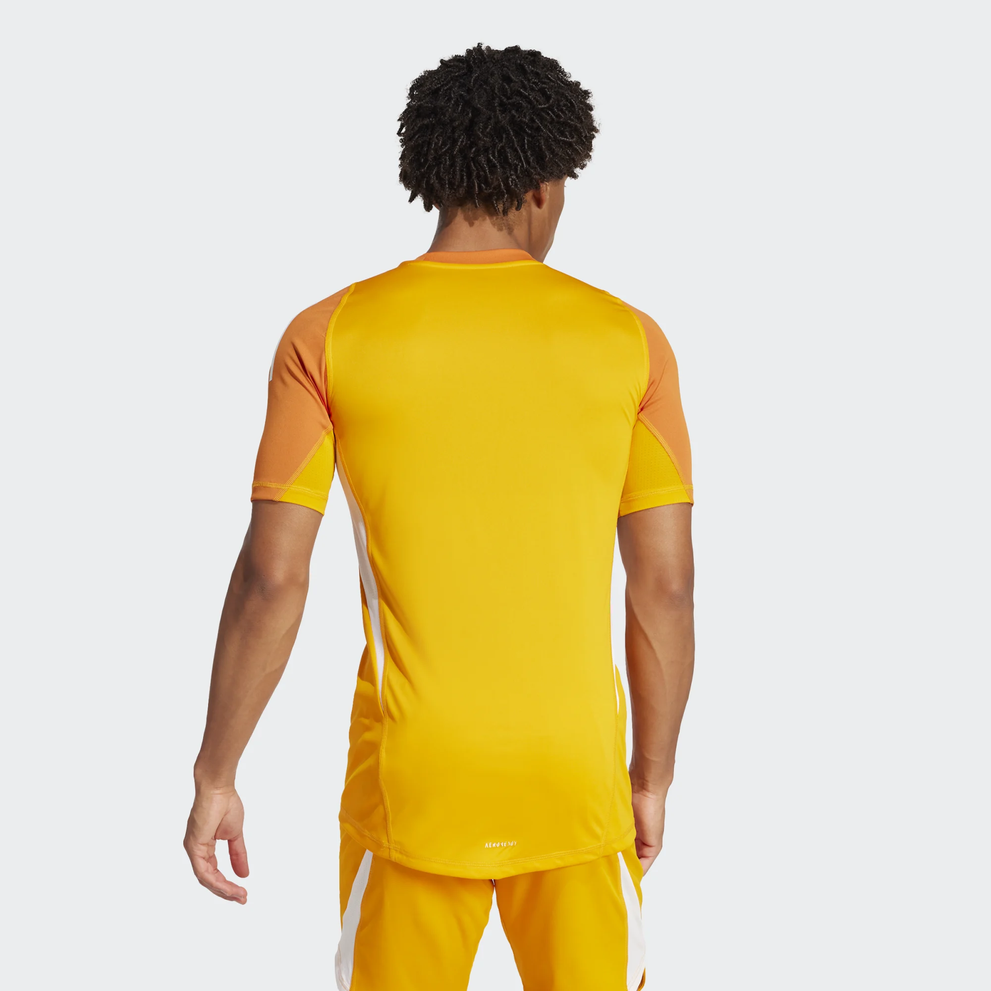 ADIDAS TIRO25 PRO GK JERSEY SHORT SLEEVE CREW ORANGE ADIDAS TIRO25 PRO GK JERSEY SHORT SLEEVE CREW ORANGE