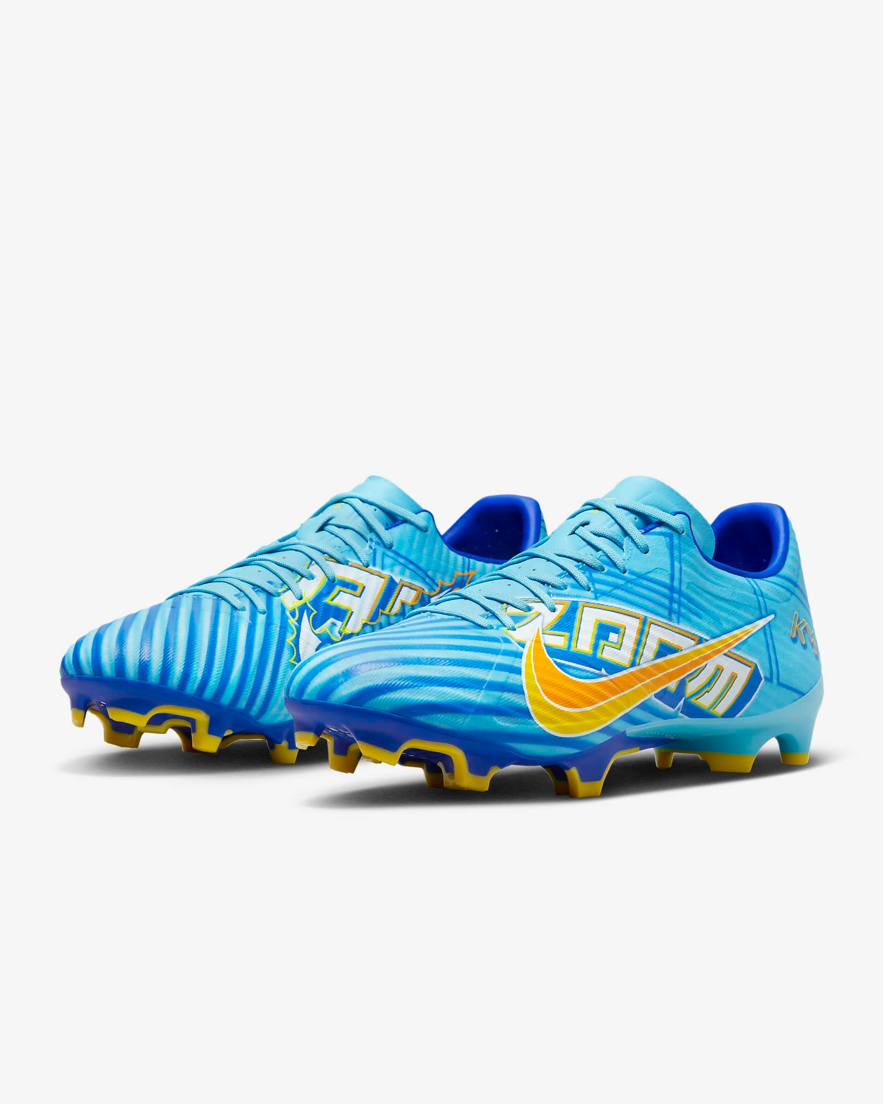 NIKE ZOOM MERCURIAL VAPOR 15 ACADEMY BALTIC BLUE/WHITE | US 8.5