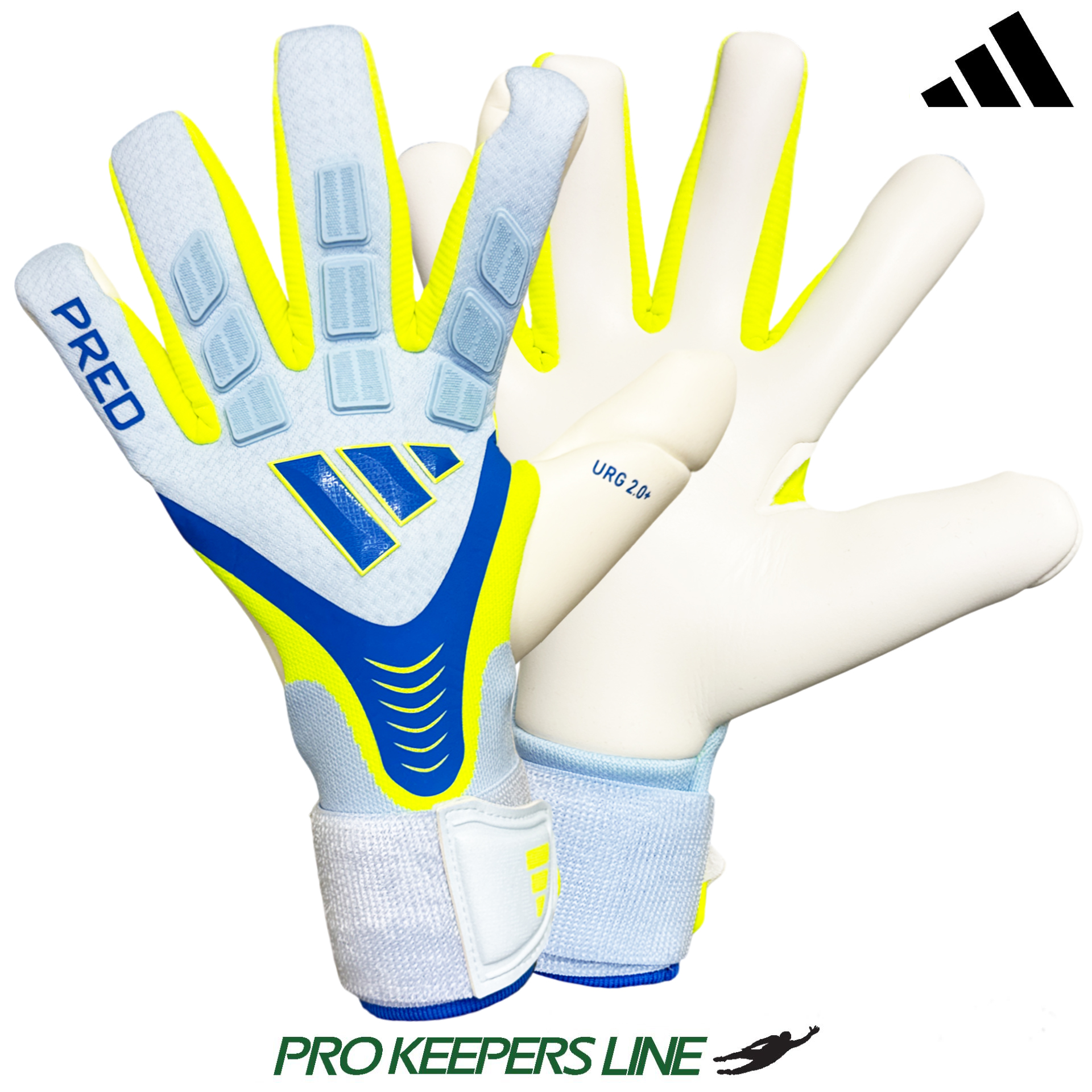 ADIDAS PREDATOR GL PRO STRAP WRAY BLUE/CLEAR SKY/SOLAR YELLOW