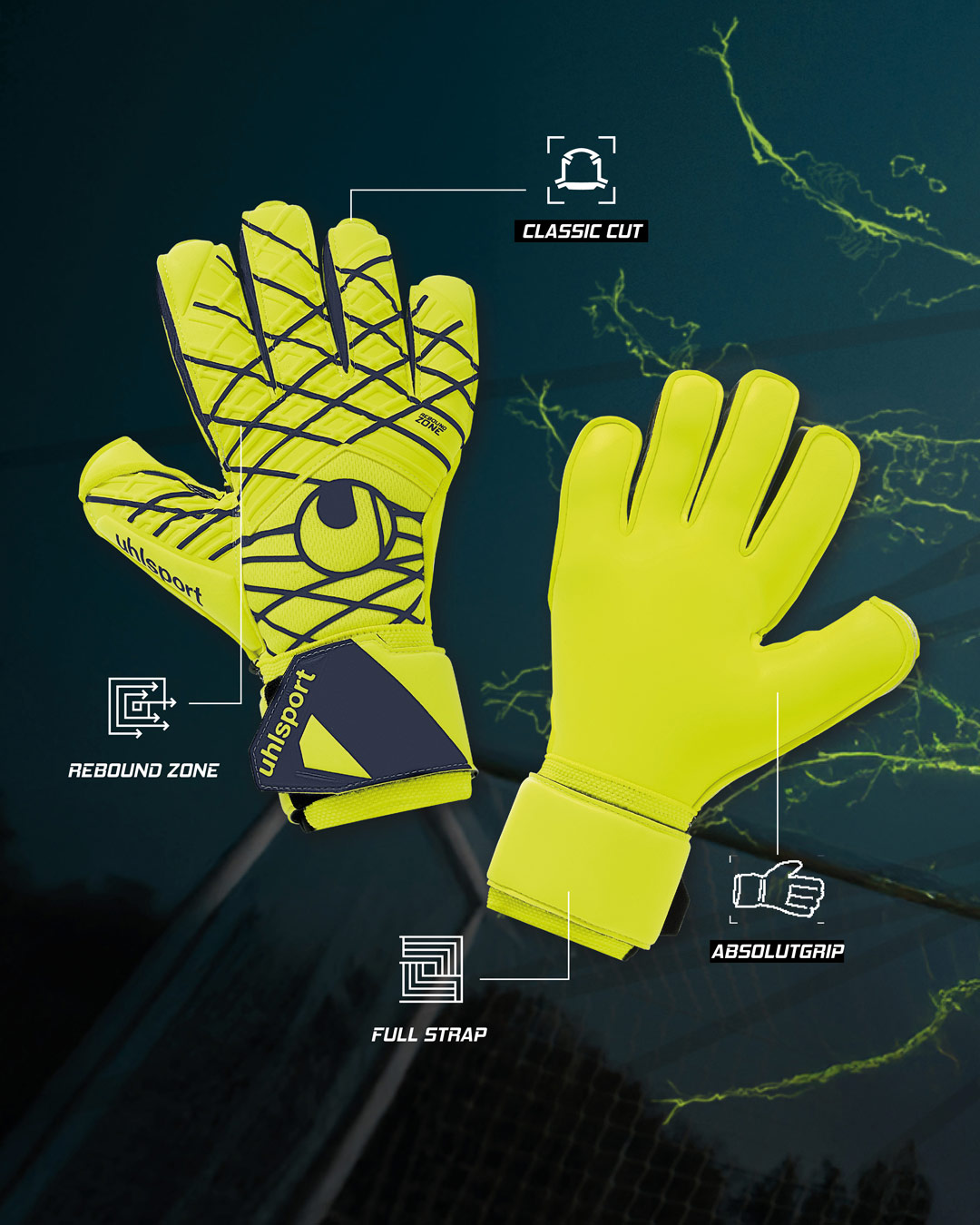 UHLSPORT PREDICTION ENERGY ABSOLUTGRIP RC #377
