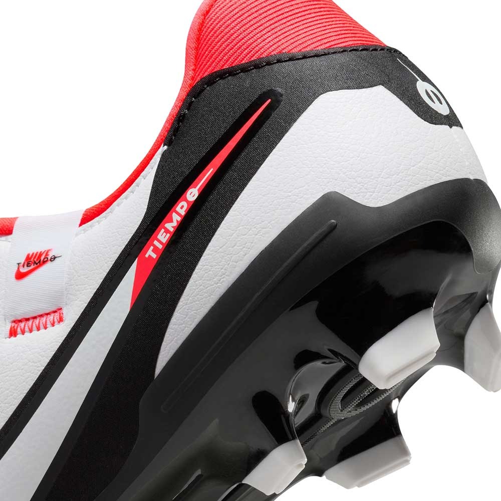 NIKE TIEMPO LEGEND 10 ACADEMY WHITE/BLACK-BRIGHT CRIMSON
