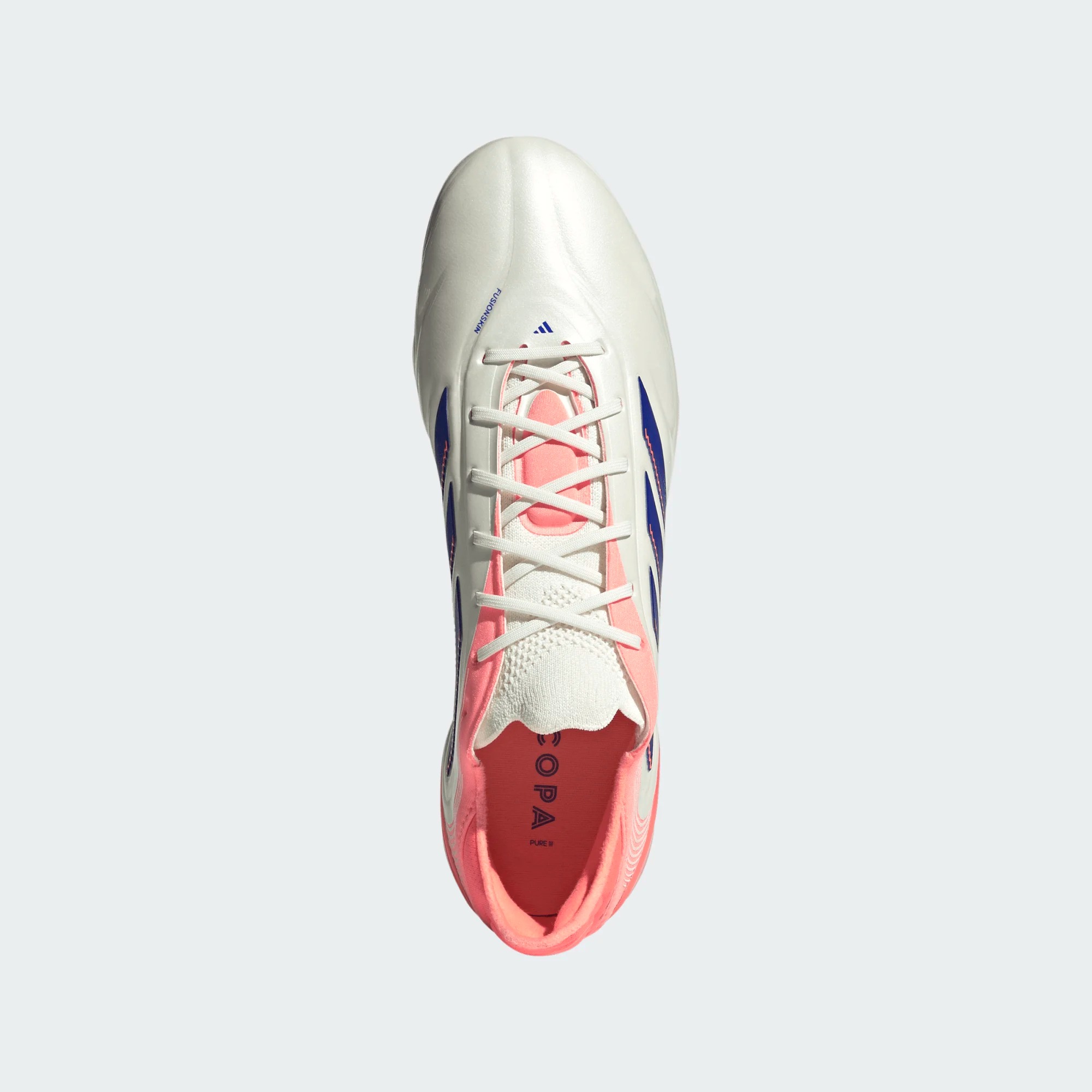 ADIDAS COPA PURE III ELITE FG WHITE/LUCID BLUE/SIGNAL CORAL