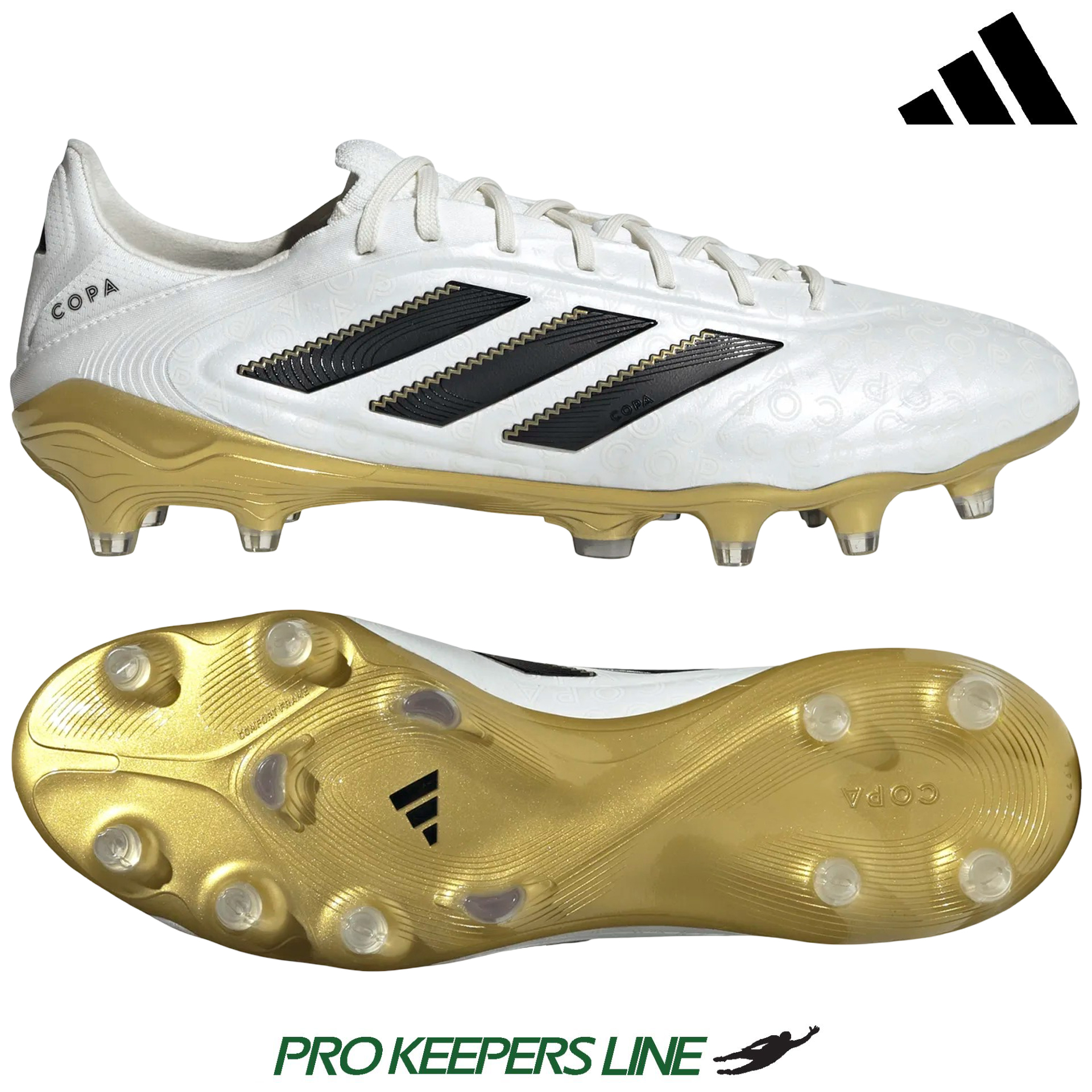 ADIDAS COPA PURE III ELITE FG ZERO METALLIC/BLACK/GOLD METALLIC