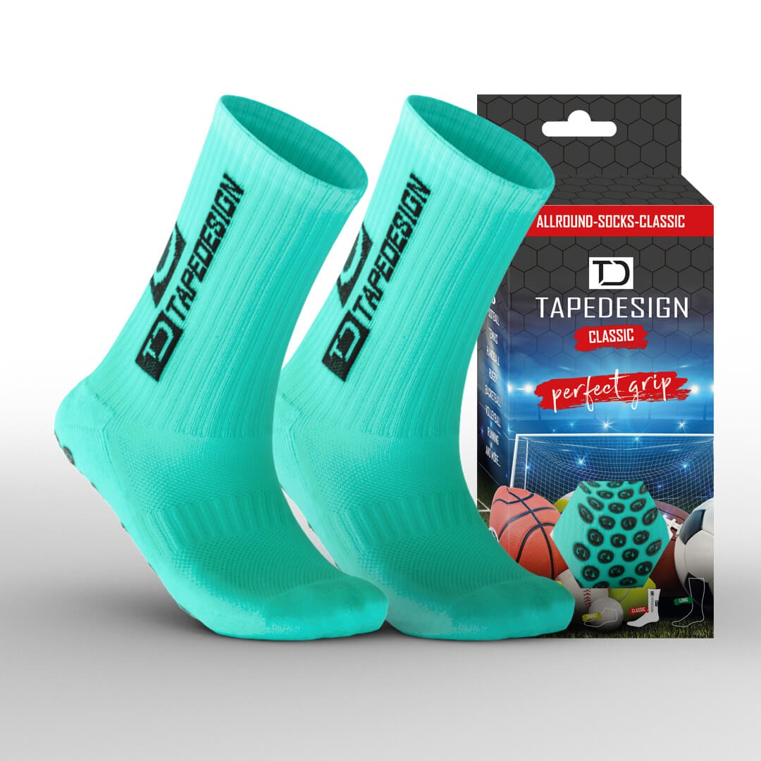 TAPEDESIGN ALLROUND SOCKS CLASSIC TURQUOISE