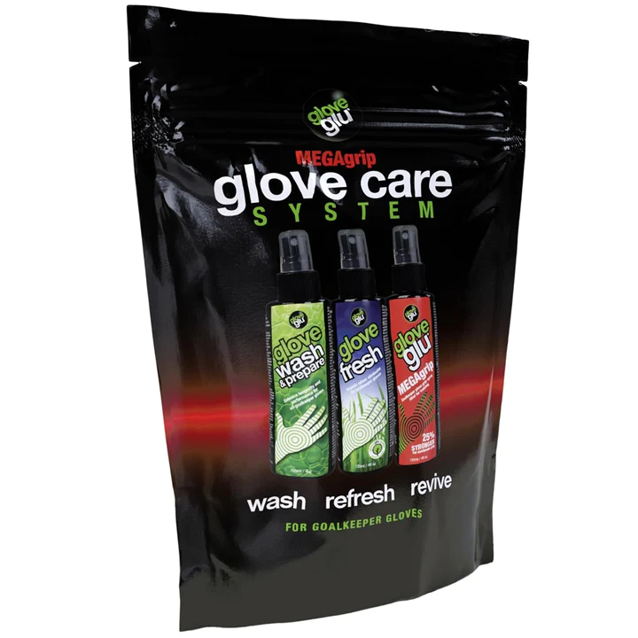 GLOVEGLU MEGAGRIP GLOVE CARE SYSTEM (3 x 120ml) GLOVEGLU MEGAGRIP GLOVE CARE SYSTEM (3 x 120ml)