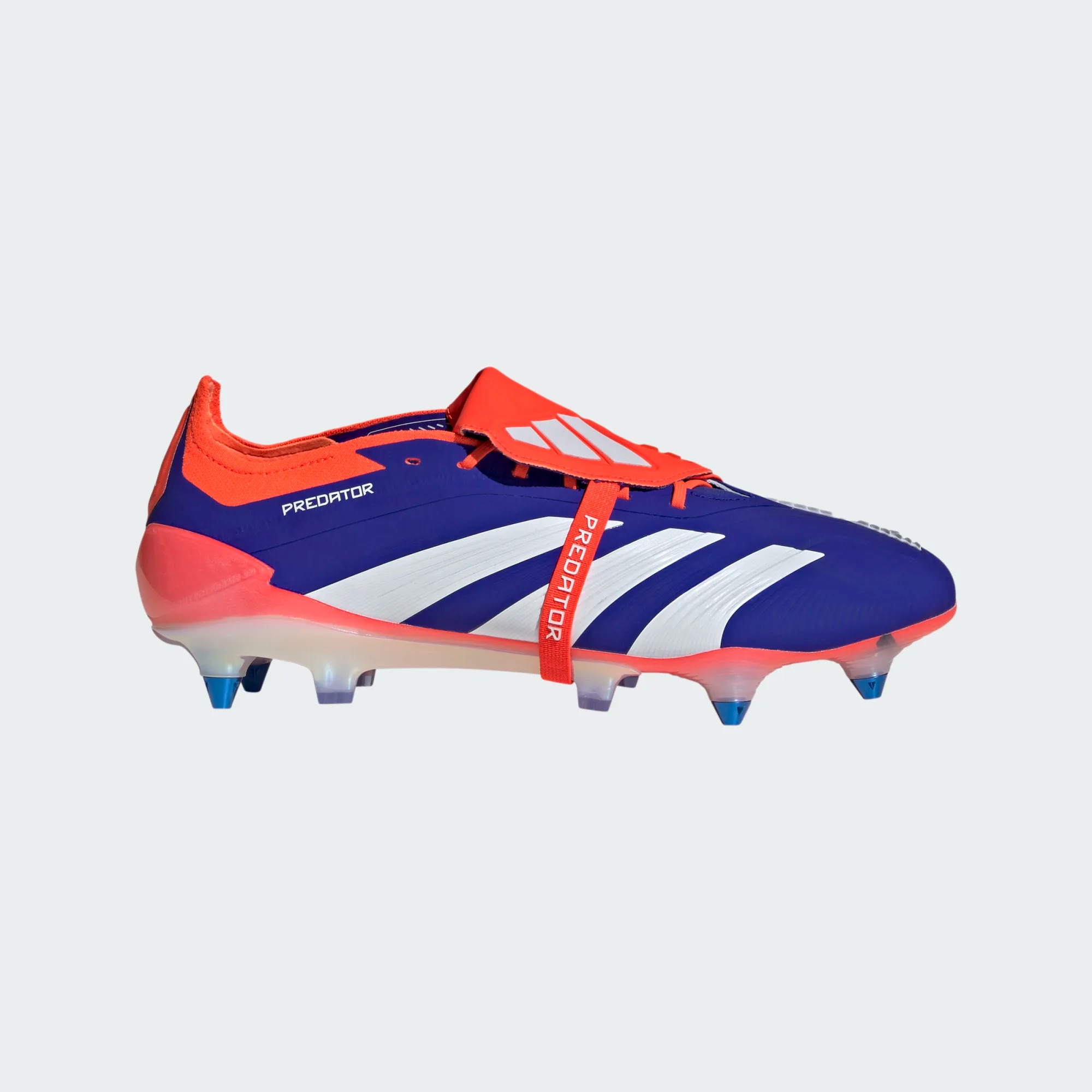 ADIDAS PREDATOR ELITE FT SG LUCID BLUE/WHITE/SOLAR RED ADIDAS PREDATOR ELITE FT SG LUCID BLUE/WHITE/SOLAR RED