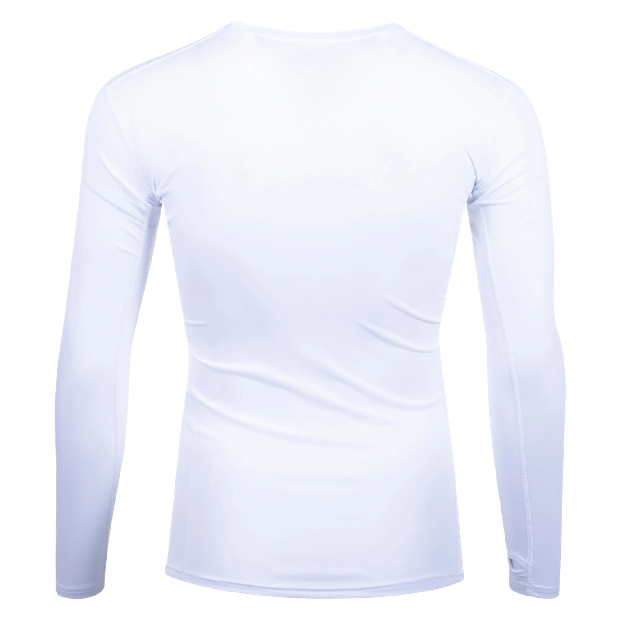 ELITE SPORT LONG SLEEVE COMPRESSION SHIRT WHITE