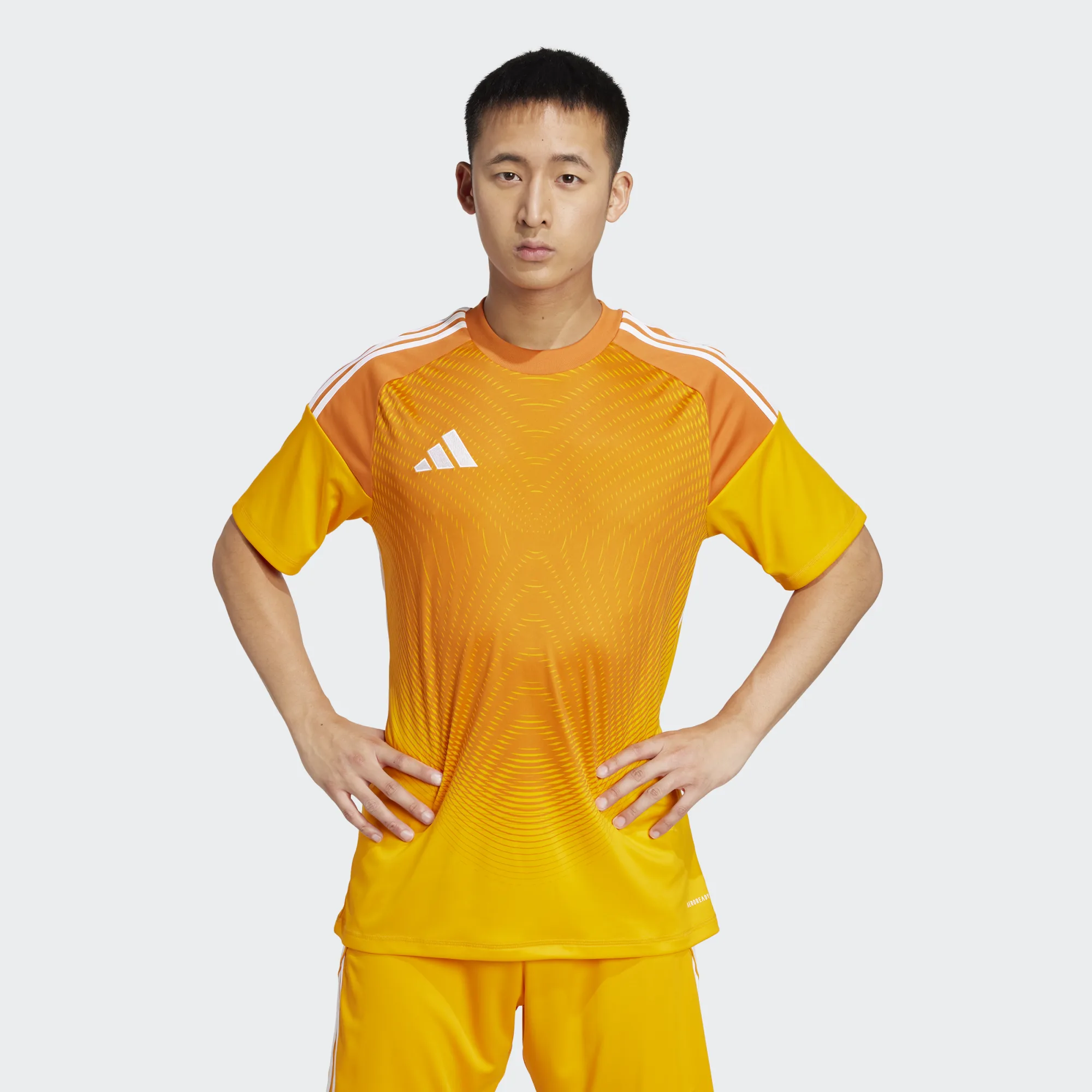 ADIDAS TIRO25 COMPETITION GK JERSEY SHORT SLEEVE CREW ORANGE ADIDAS TIRO25 COMPETITION GK JERSEY SHORT SLEEVE CREW ORANGE