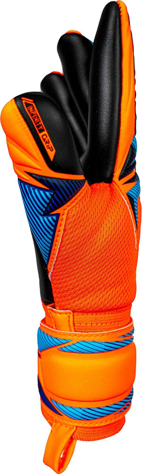 REUSCH ATTRAKT INFINITY EVOLUTION NC JUNIOR SHOCKING ORANGE/BLUE