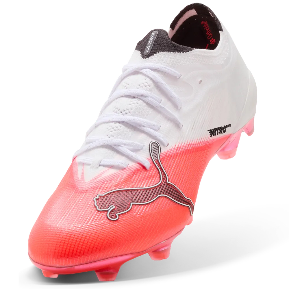 PUMA ULTRA NITRO 7 ULTIMATE FG ULTRA RED-PUMA BLACK-PUMA WHITE