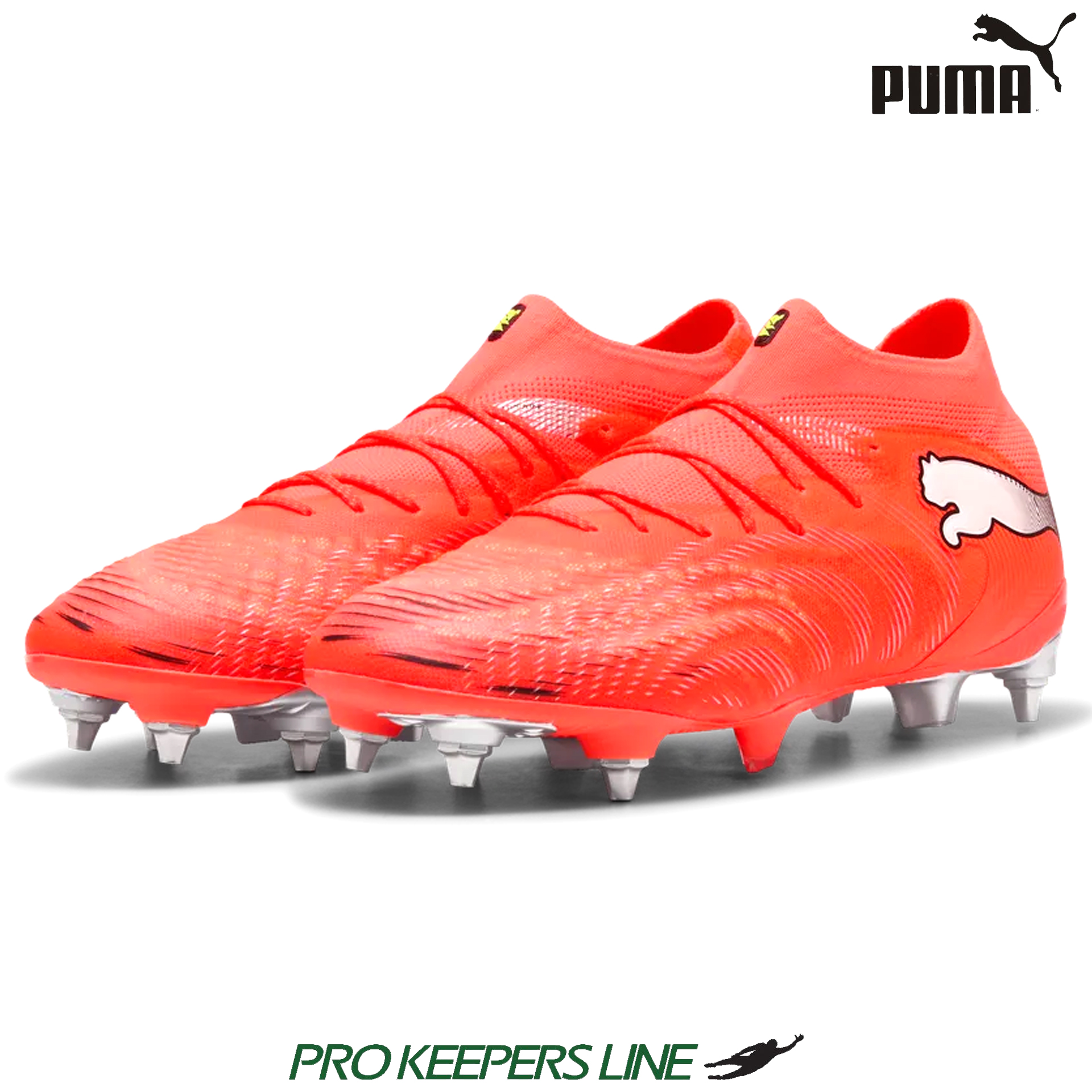 PUMA FUTURE 9 ULTIMATE MXSG GLOWING RED-PUMA WHITE-PUMA BLACK