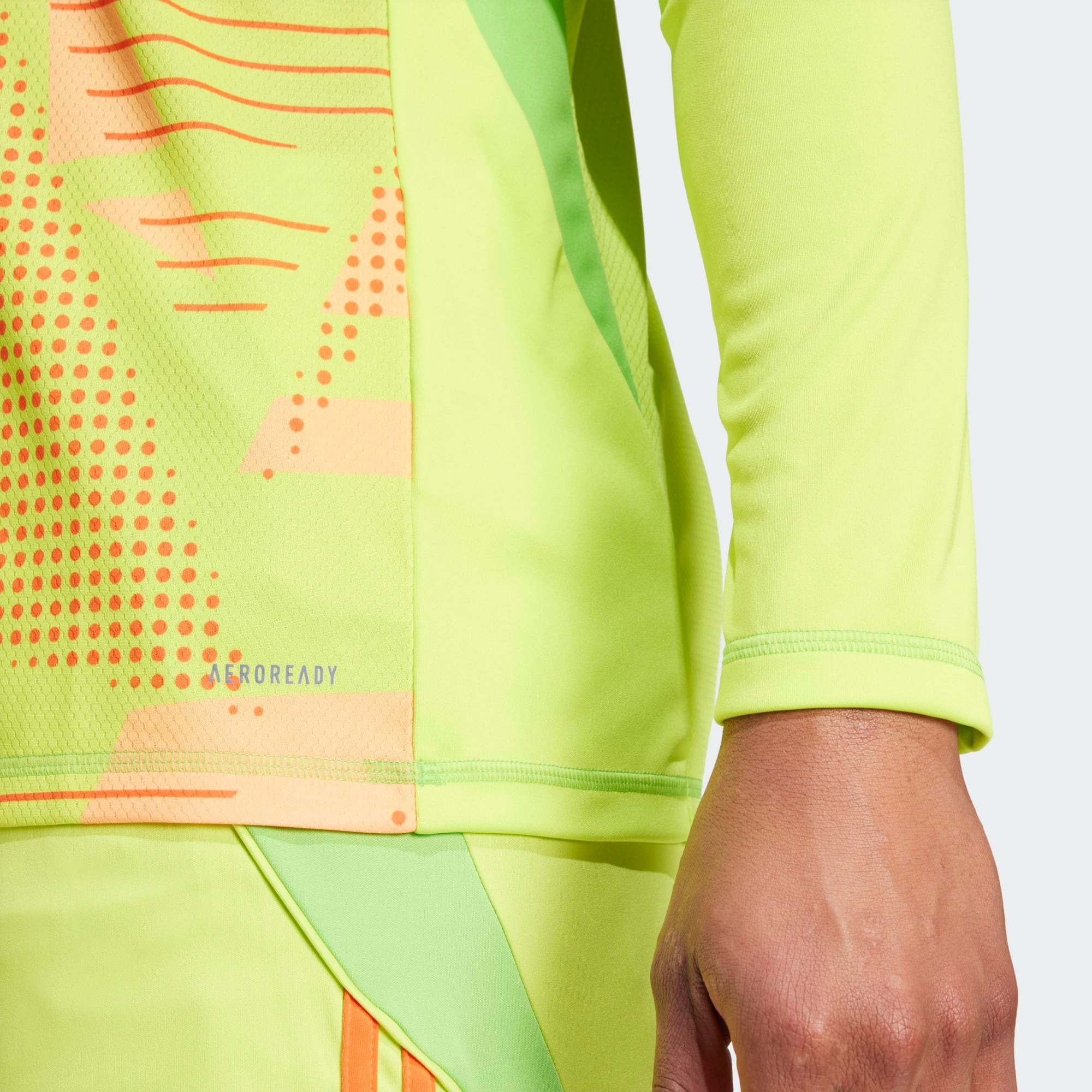 ADIDAS TIRO24 COMPETITION GK JERSEY LS SEMI SOLAR YELLOW