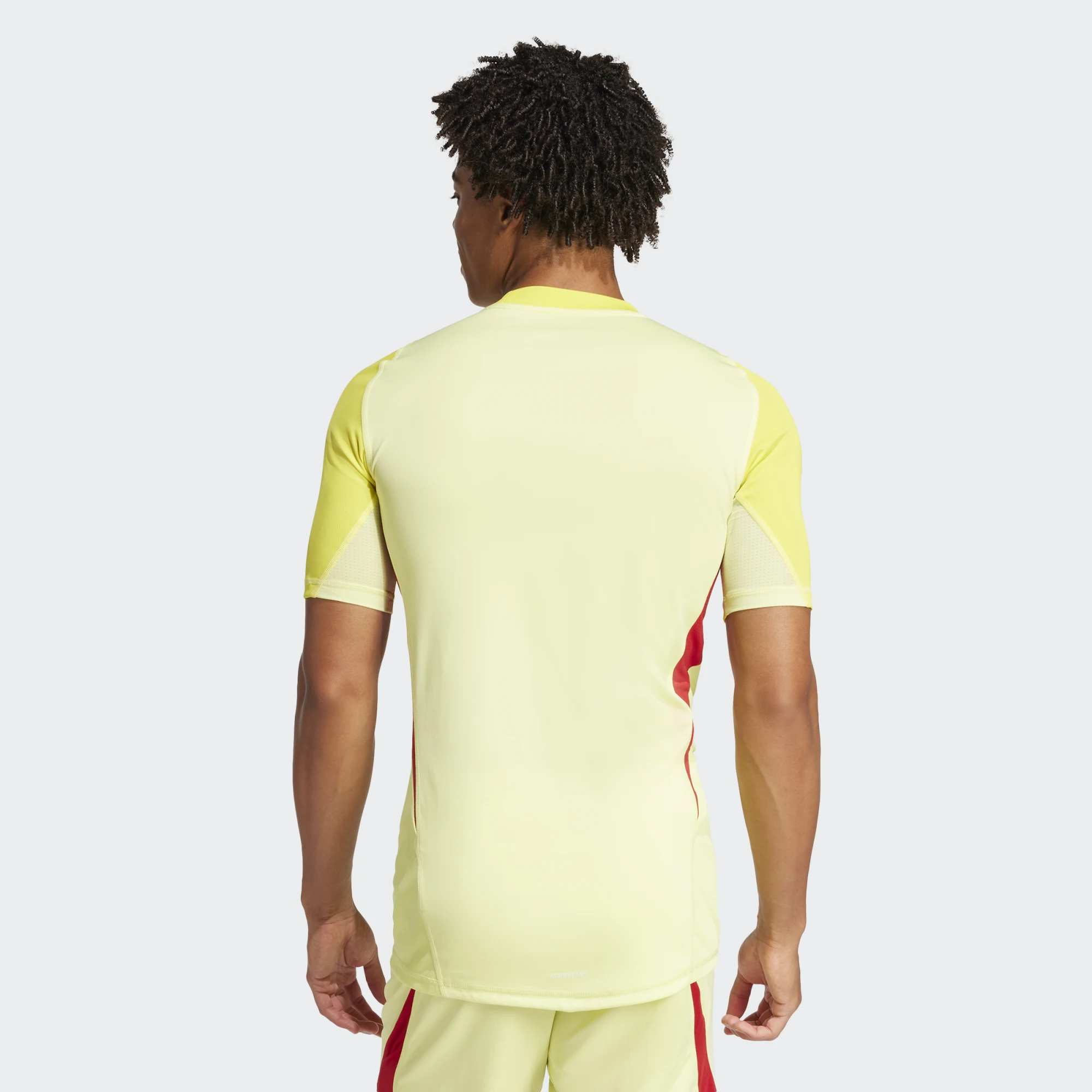 ADIDAS TIRO25 PRO GK JERSEY SHORT SLEEVE PULSE YELLOW