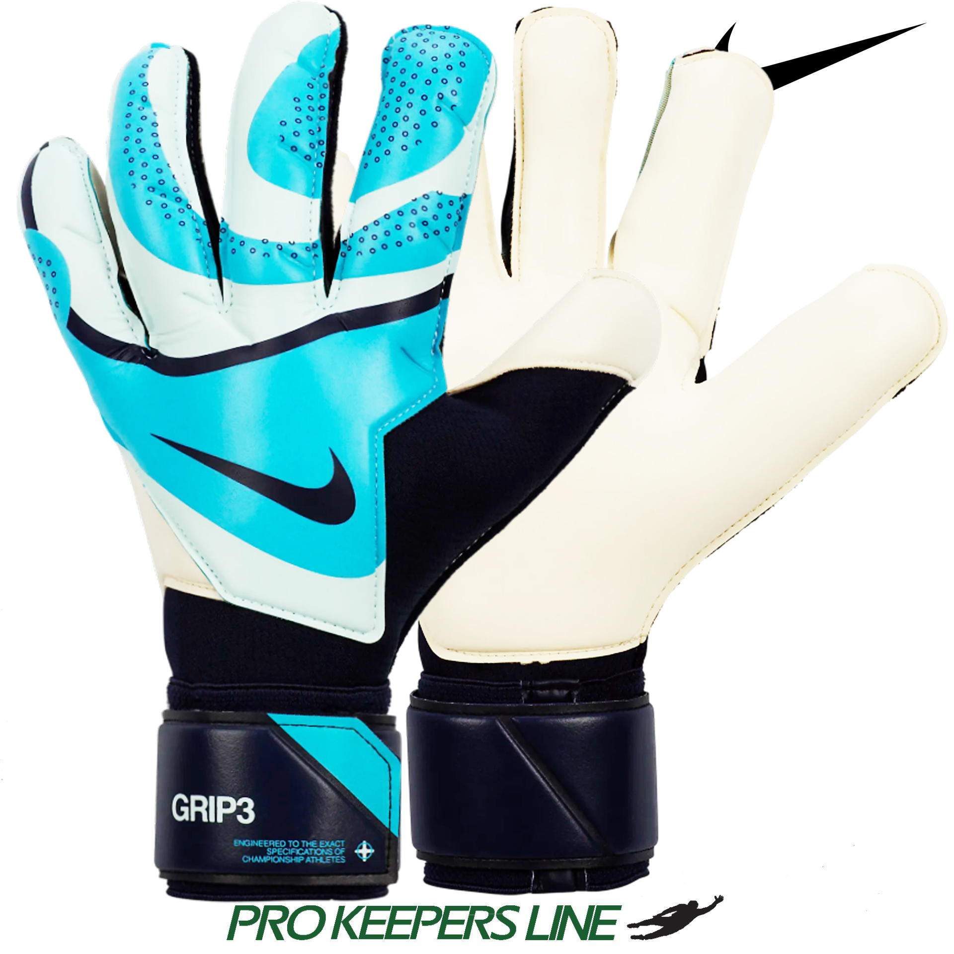 NIKE GRIP3 BLUE FURY/GLACIER BLUE/BLACKENED BLUE NIKE GRIP3 BLUE FURY/GLACIER BLUE/BLACKENED BLUE
