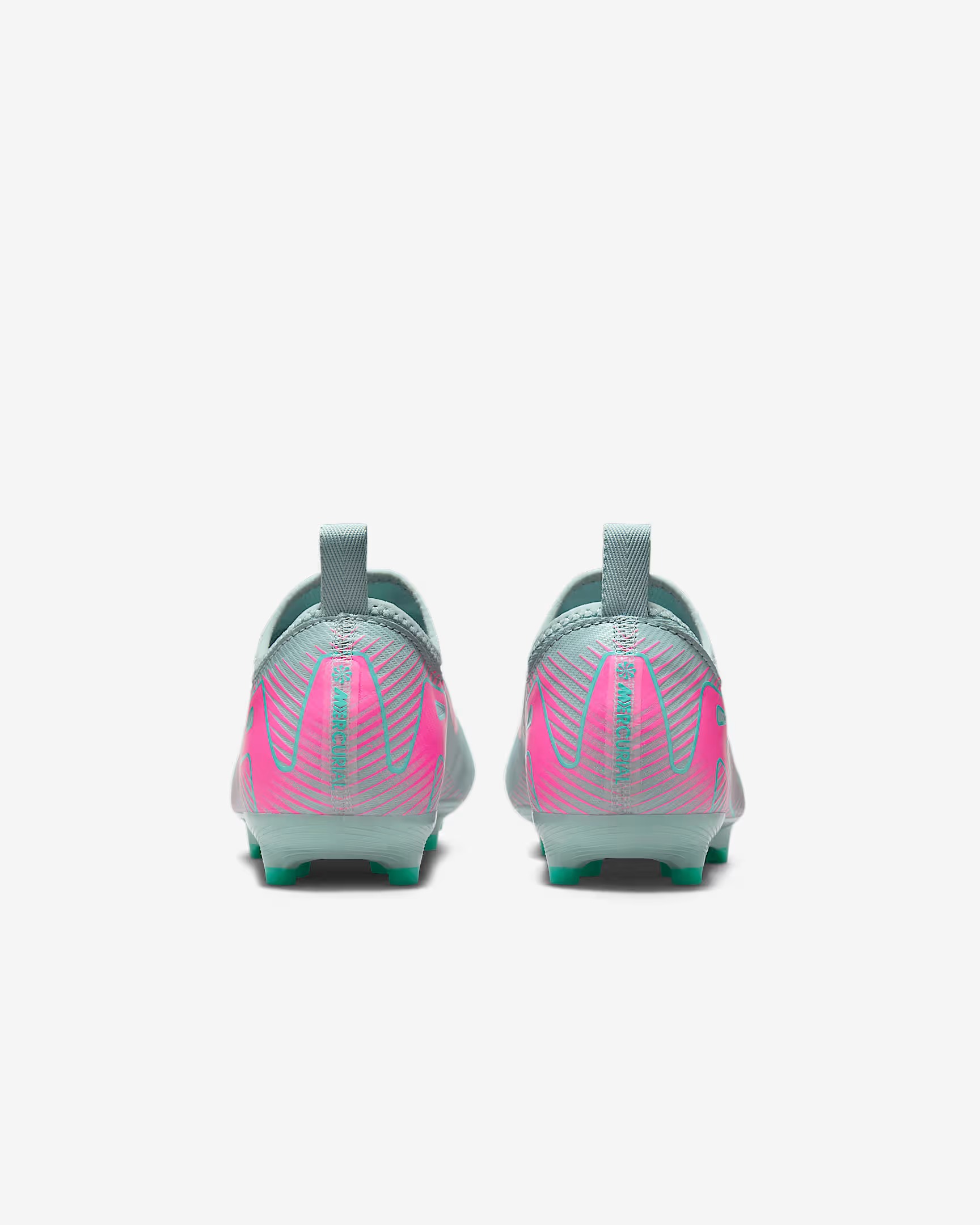 NIKE JR ZOOM VAPOR 16 ACADEMY FG/MG OCEAN CUBE/PINK BLAST