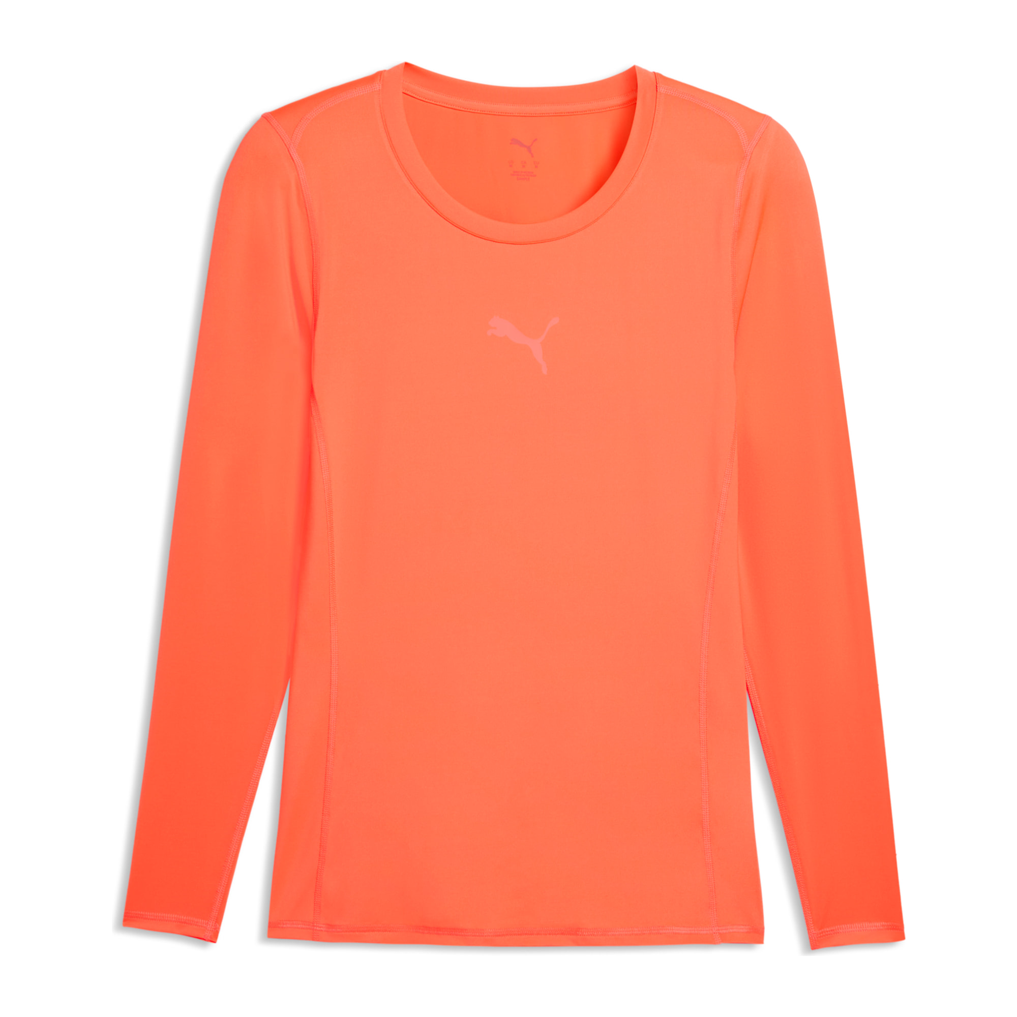 PUMA teamLIGA26 BASELAYER TEE LS NEON SUN