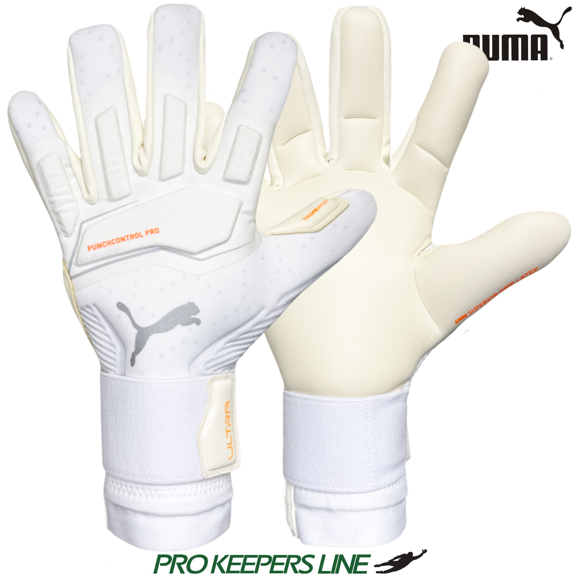 PUMA ULTRA ULTIMATE HYBRID PUMA WHITE-PUMA SILVER-HEAT FIRE