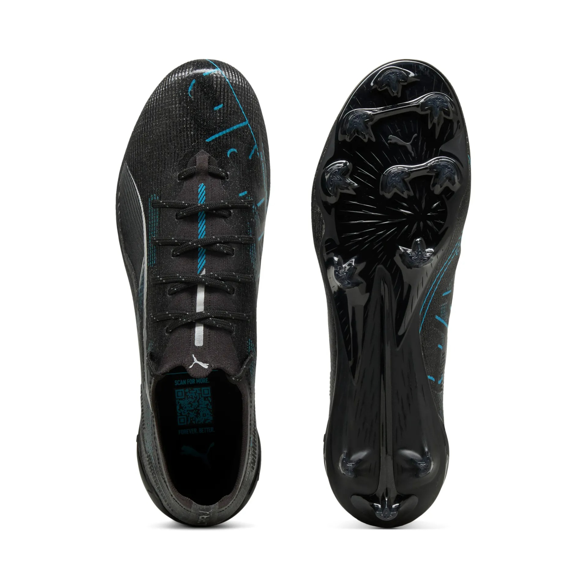 PUMA ULTRA 5 ULTIMATE FG PUMA BLACK-PUMA SILVER-BIGHT AQUA PUMA ULTRA 5 ULTIMATE FG PUMA BLACK-PUMA SILVER-BIGHT AQUA
