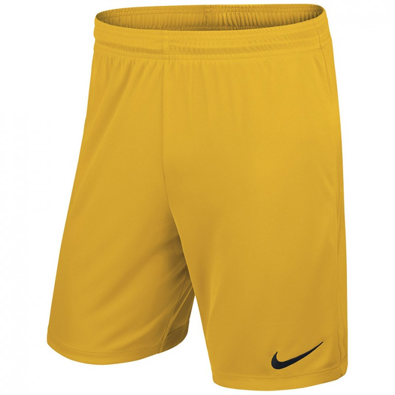 NIKE PARK II KNIT SHORT JUNIOR UNIVERSITY GOLD