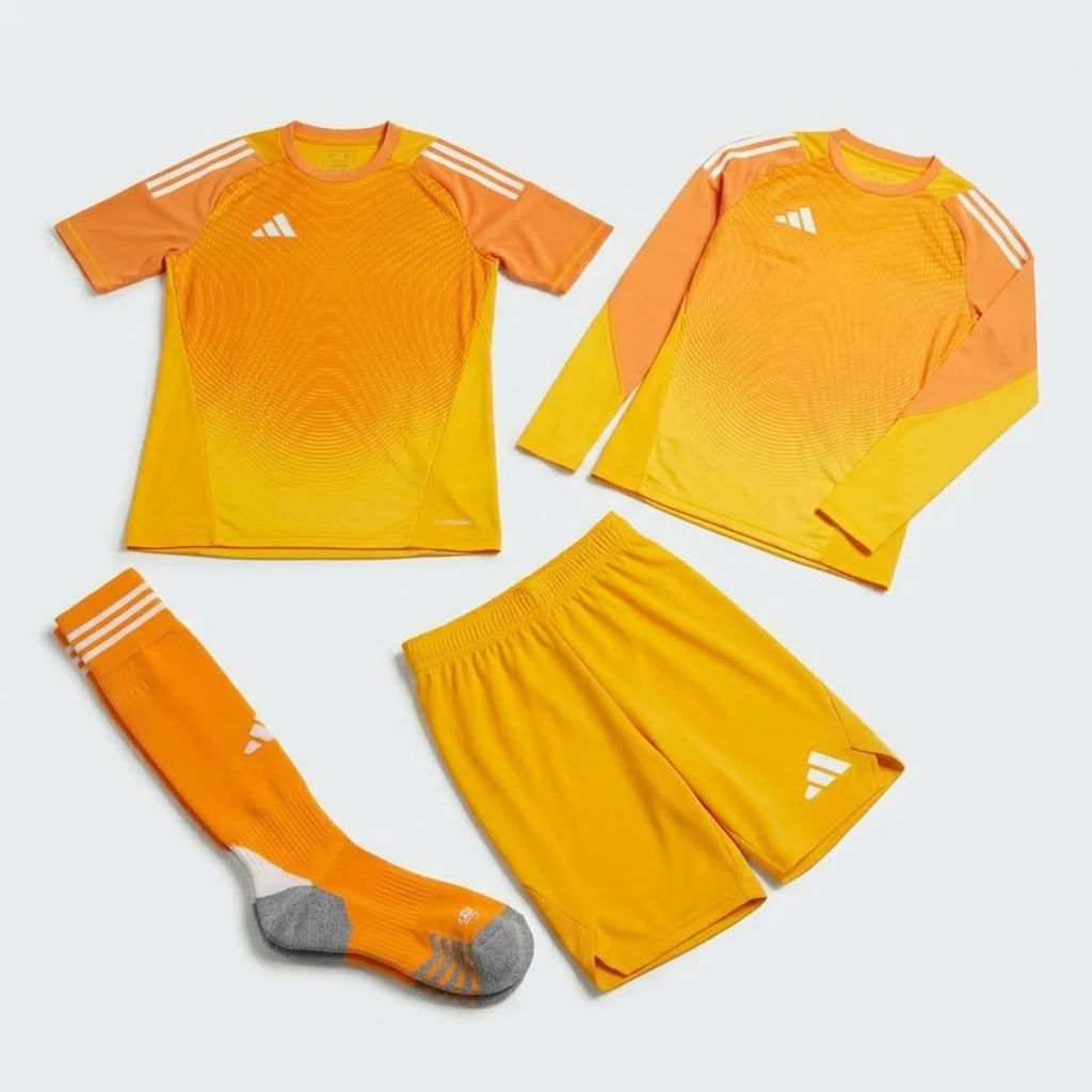 ADIDAS TIRO25 CREW ORANGE SET