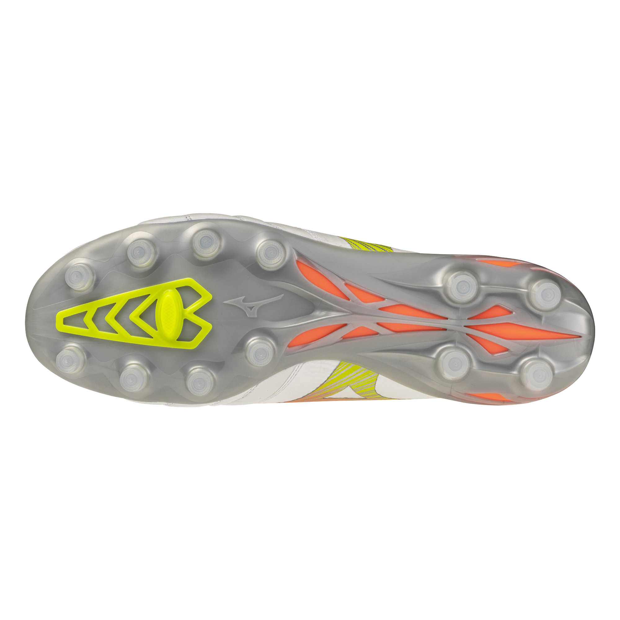 MIZUNO MORELIA NEO V BETA ELITE FG WHITE/LAVA ORANGE/EVENING PRIM