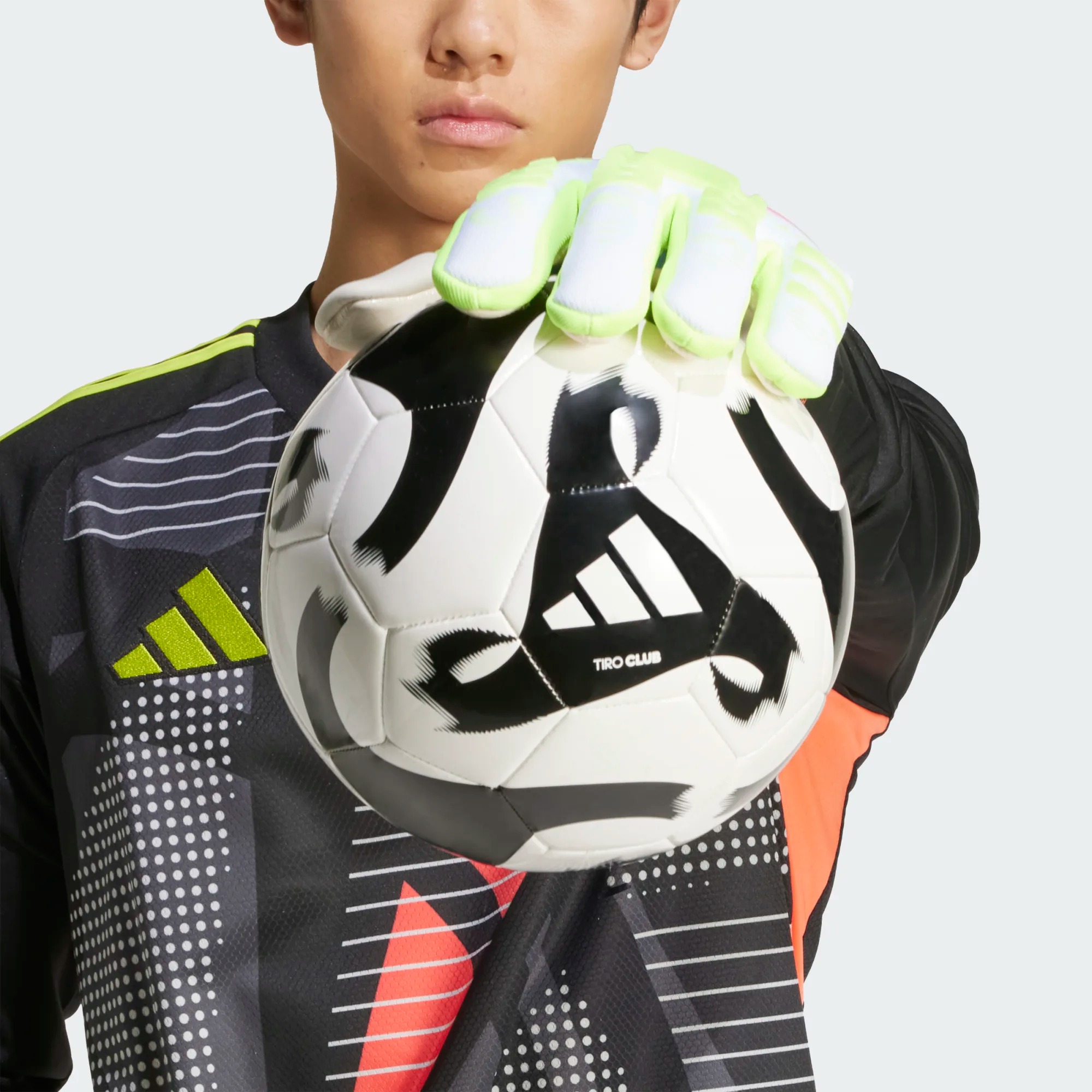 ADIDAS PREDATOR GL PRO FINGERSAVE PROMO WHITE/LUCID LEMON/LUCID PINK