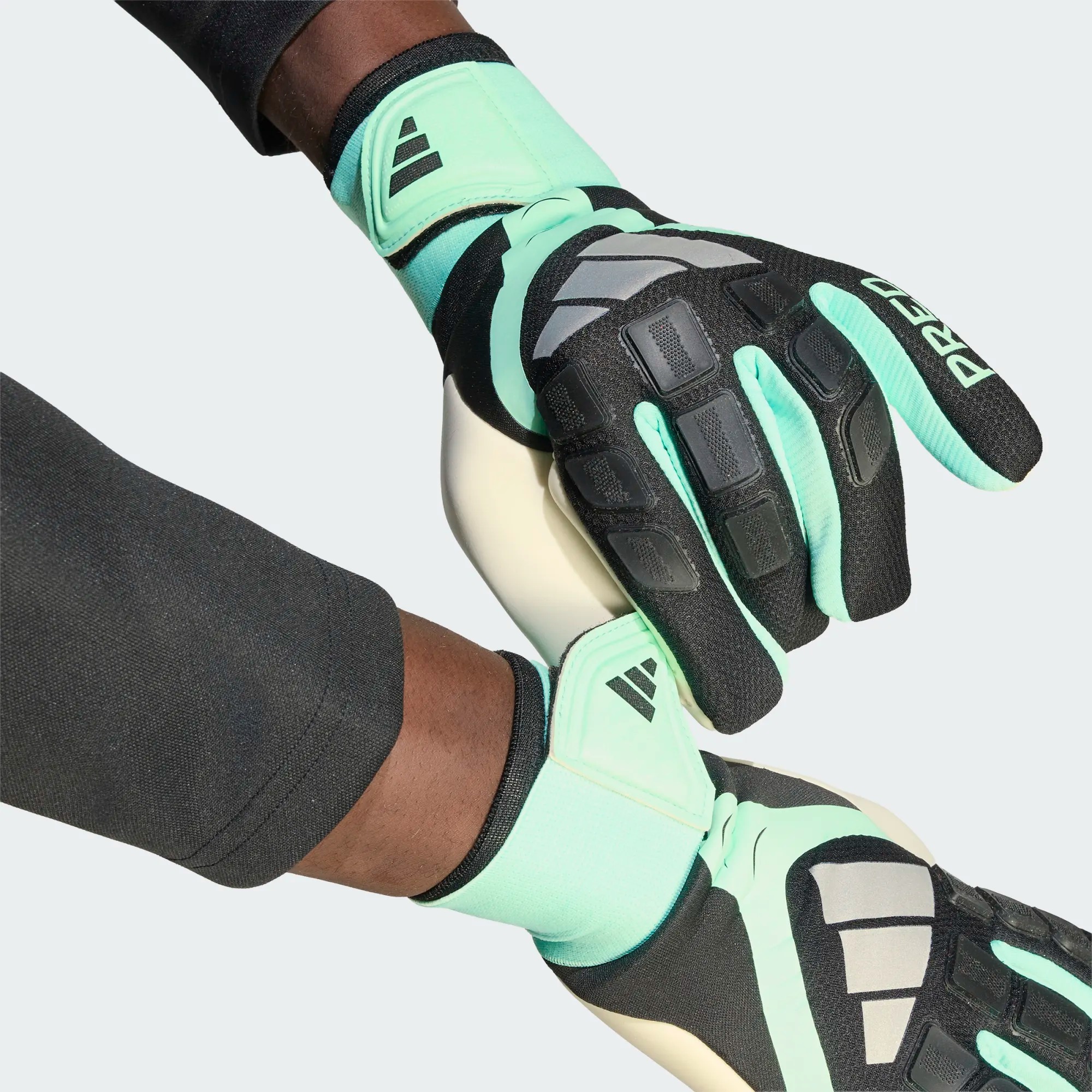 ADIDAS PREDATOR GL COMPETITION BLACK/PULSE MINT/SILVER METALLIC