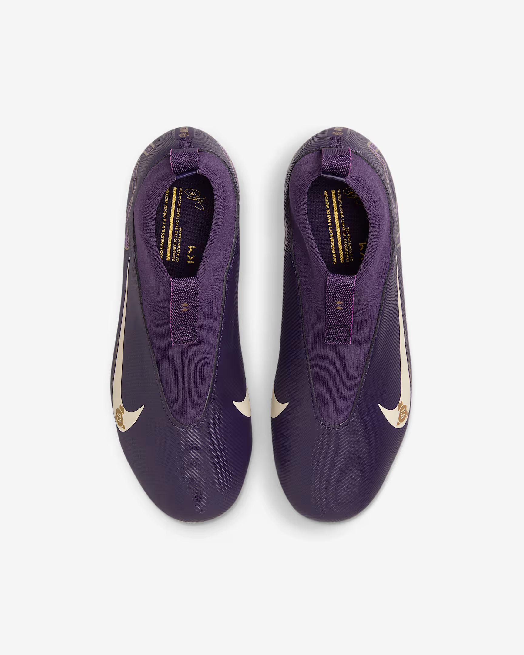 NIKE JR ZOOM SUPERFLY 10 ACADEMY FG/MG KM GRAND PURPLE