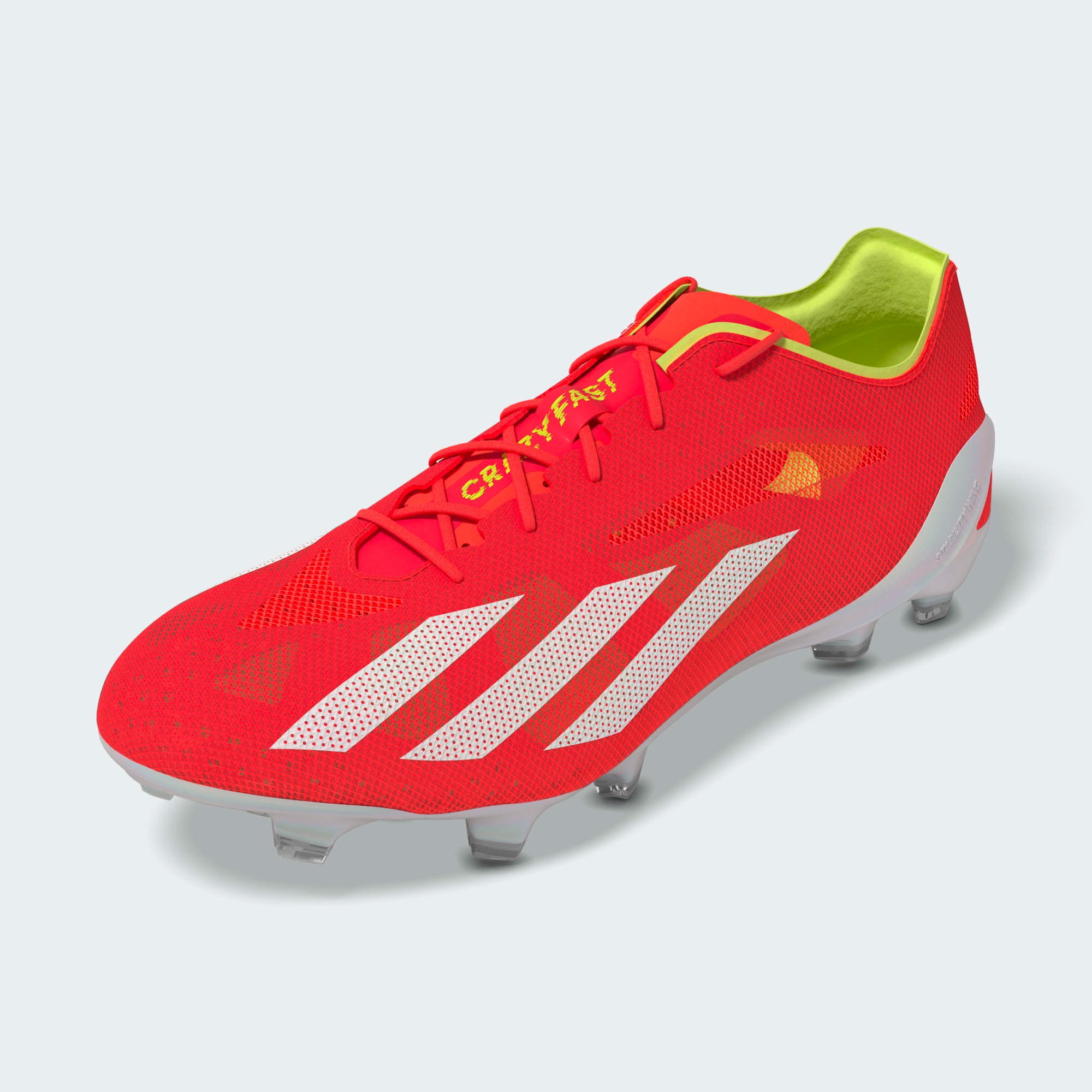 ADIDAS X CRAZYFAST+ FG SOLAR RED/CORE WHITE/TEAM SOLAR YELLOW | UK