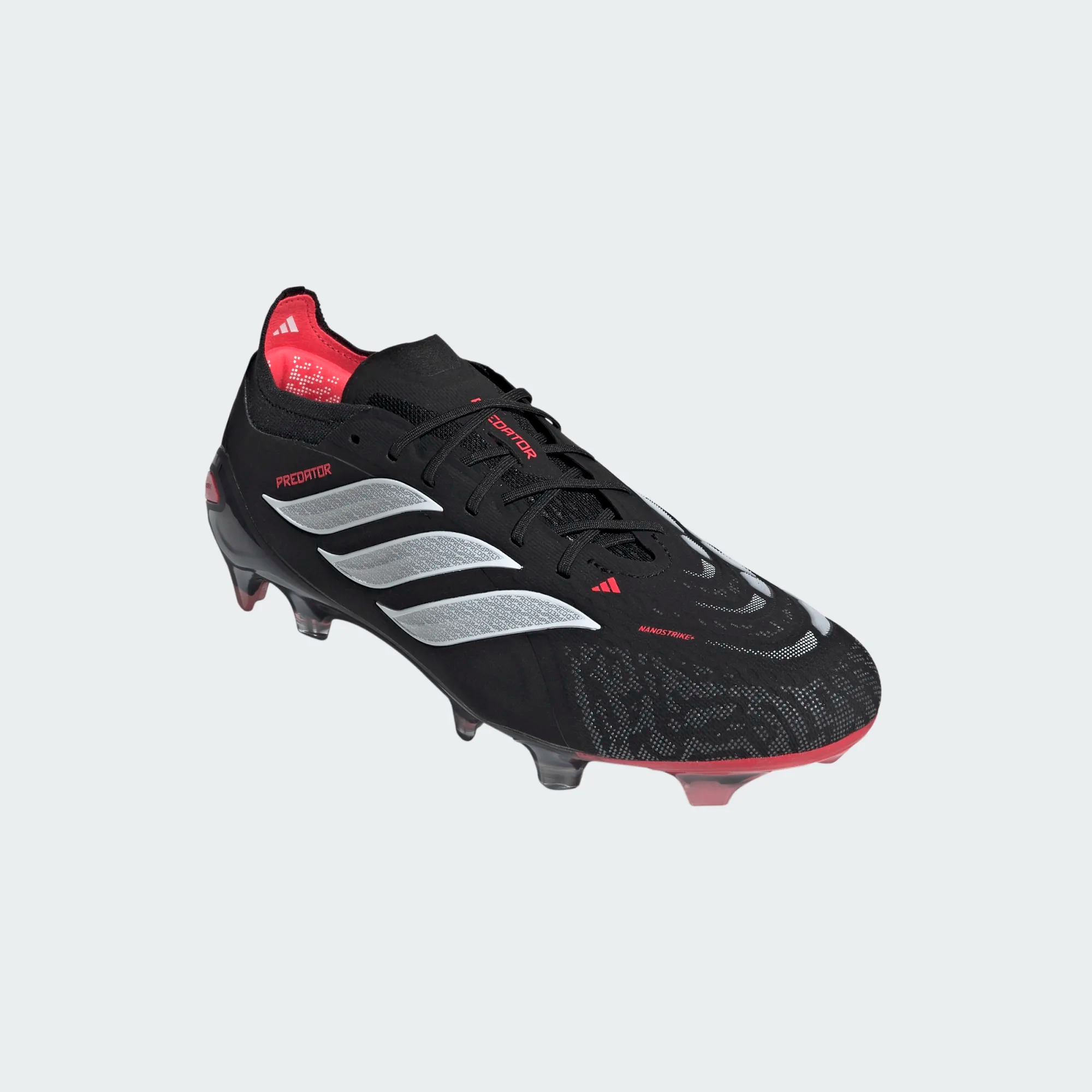 ADIDAS PREDATOR ELITE FG BLACK/WHITE/LUCID RED