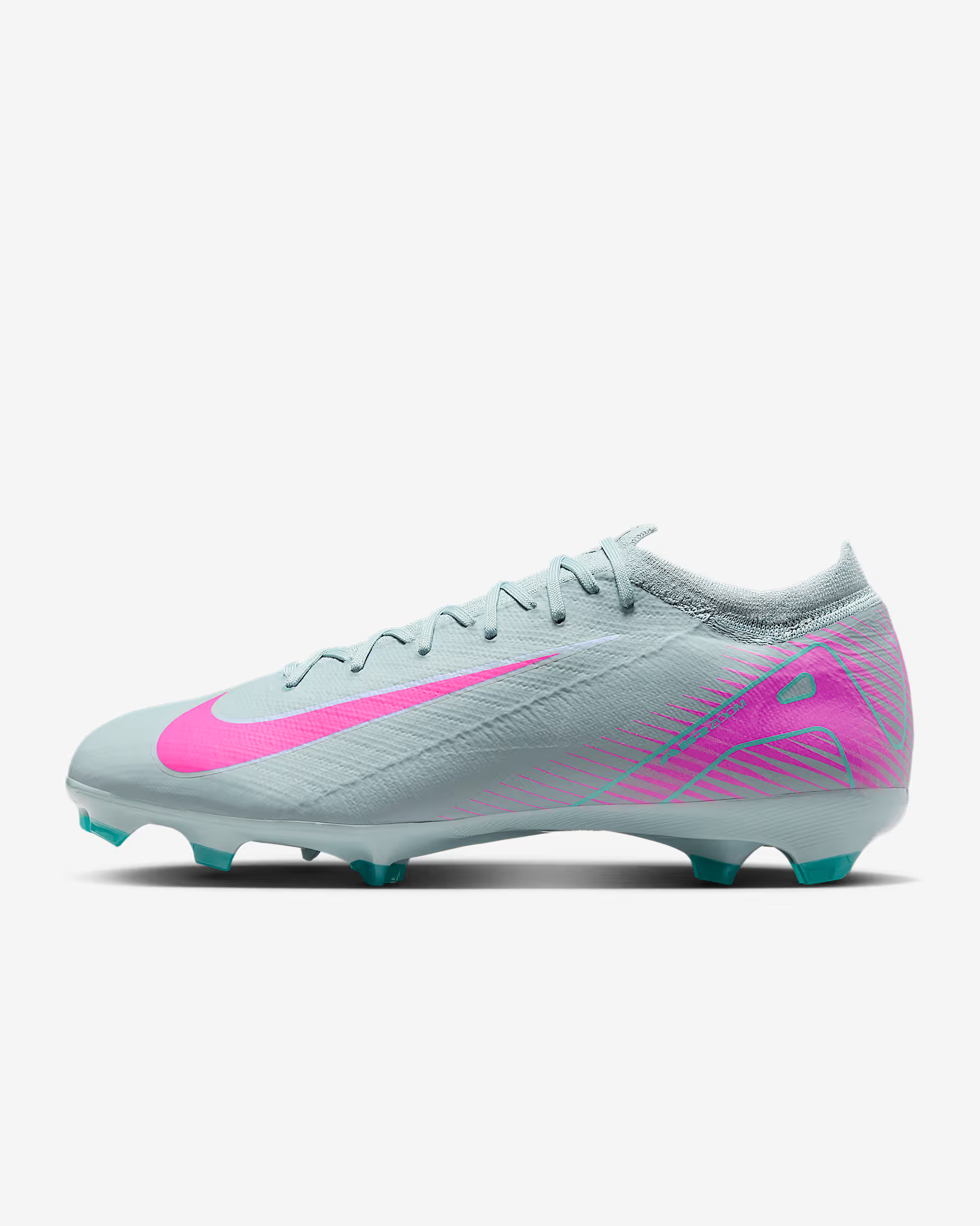 NIKE MERCURIAL VAPOR 16 PRO FG LOW-TOP OCEAN CUBE/PINK BLAST