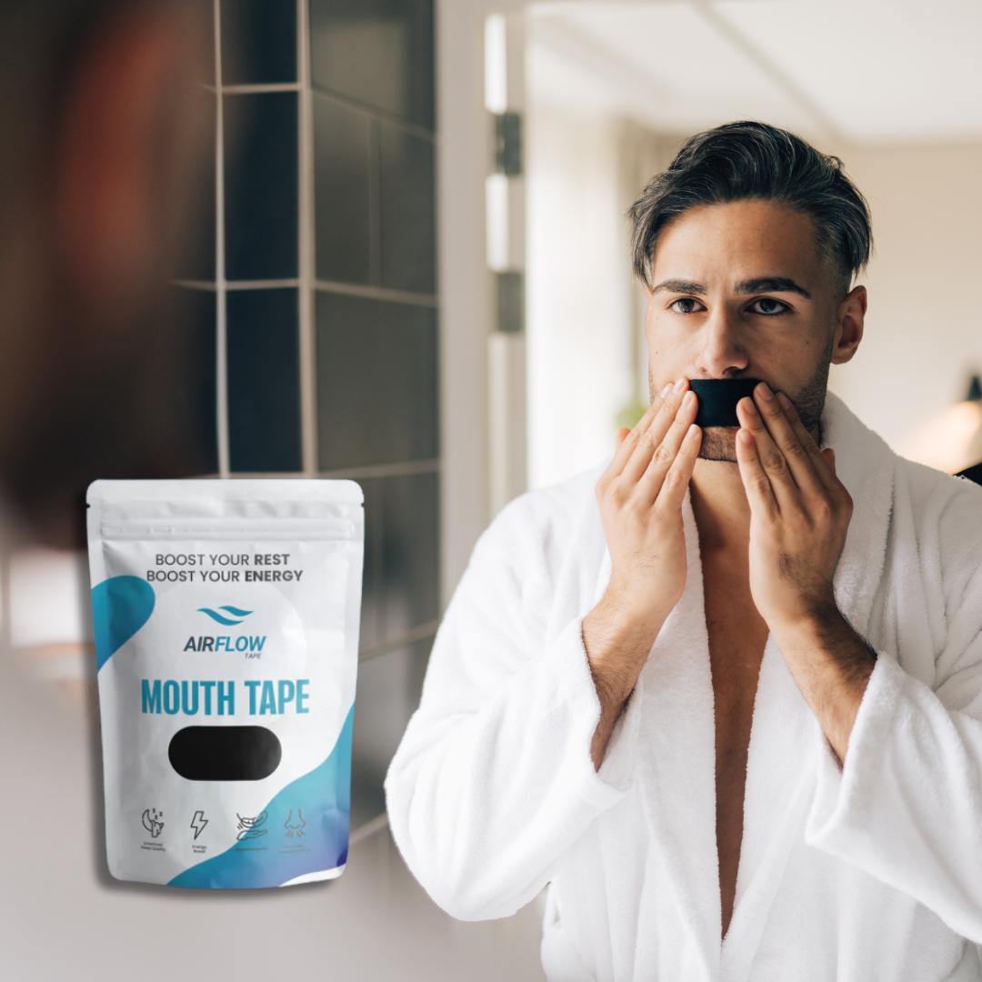AIRFLOW MOUTH TAPE - BETTER SLEEP (30 PIECES) AIRFLOW MOUTH TAPE - BETTER SLEEP (30 PIECES)