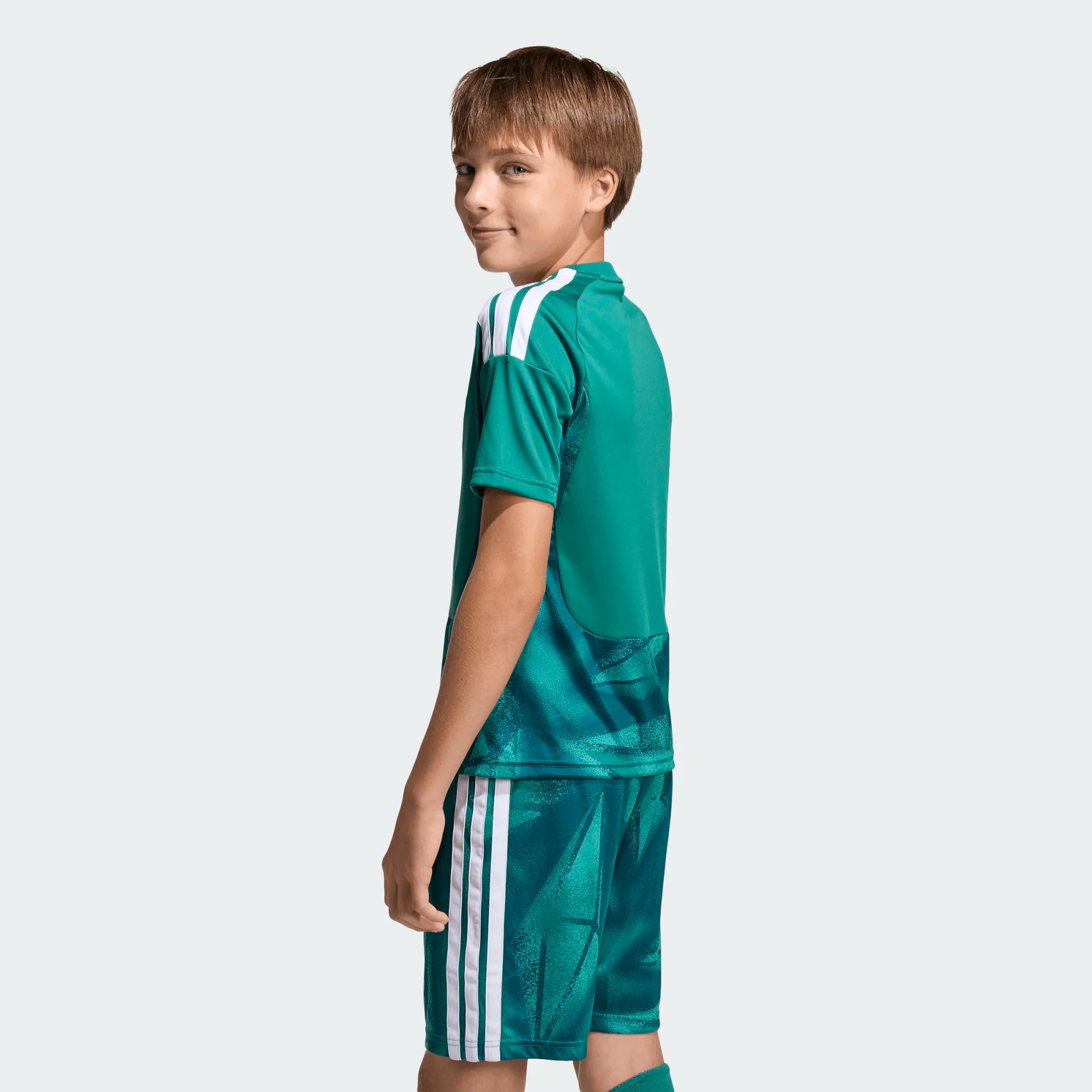 ADIDAS GERMANY 26 HOME GOALKEEPER KIDS SHORT SLEEVE JERSEY