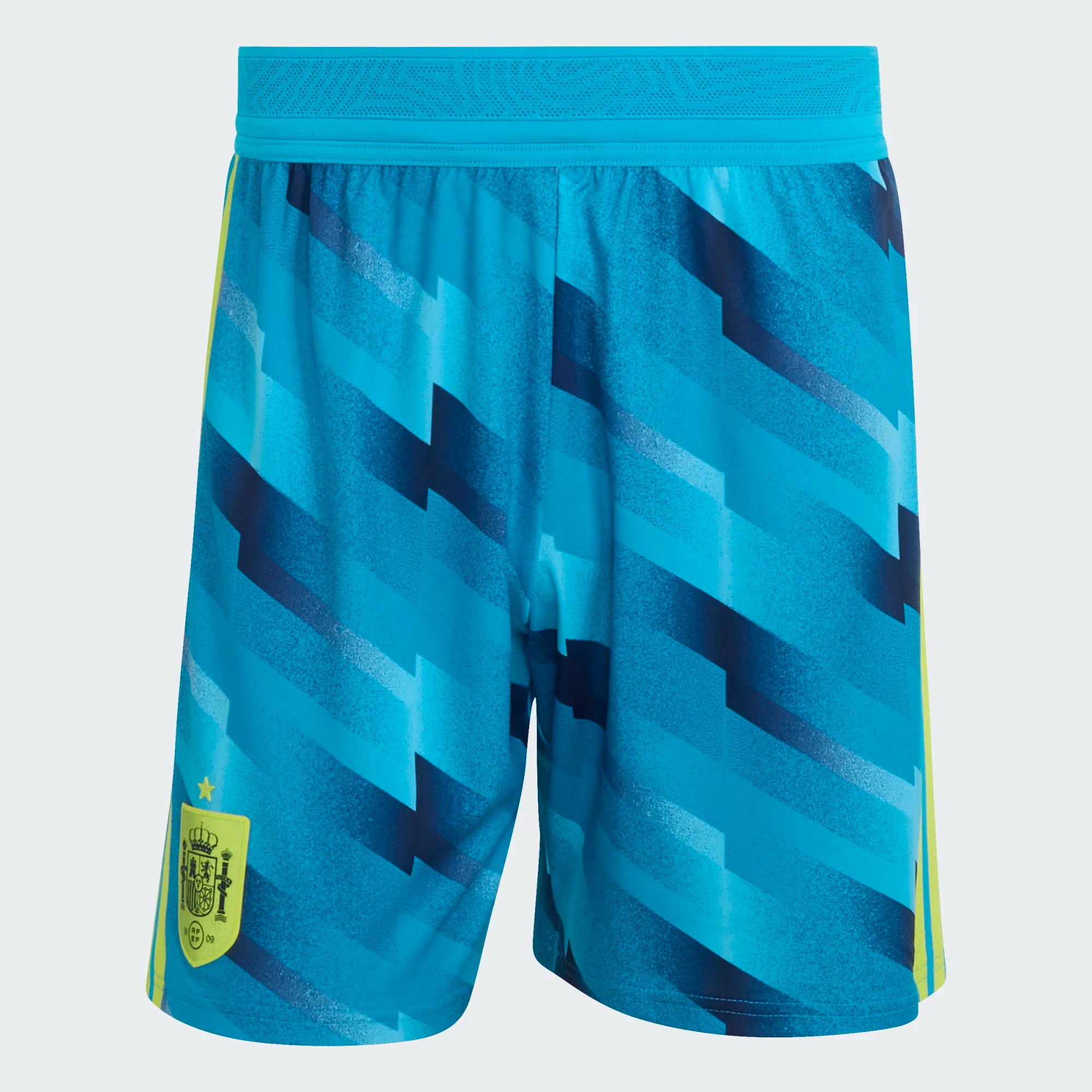 ADIDAS SPAIN 26 HOME AUTHENTIC GOALKEEPER SHORTS