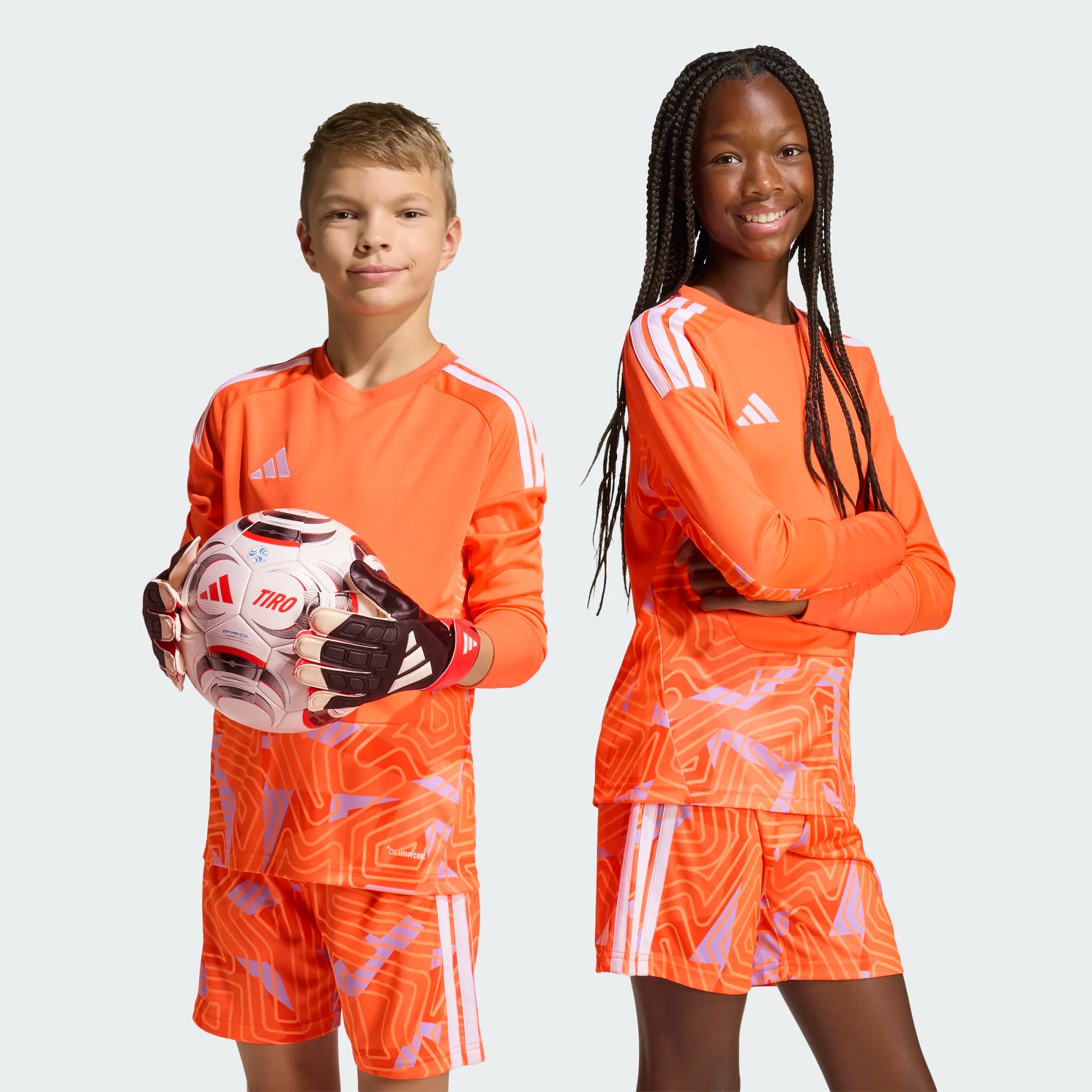 ADIDAS TIRO26 COMPETITION GK JERSEY LS TEAM SEMI SOLAR ORANGE JUNIOR